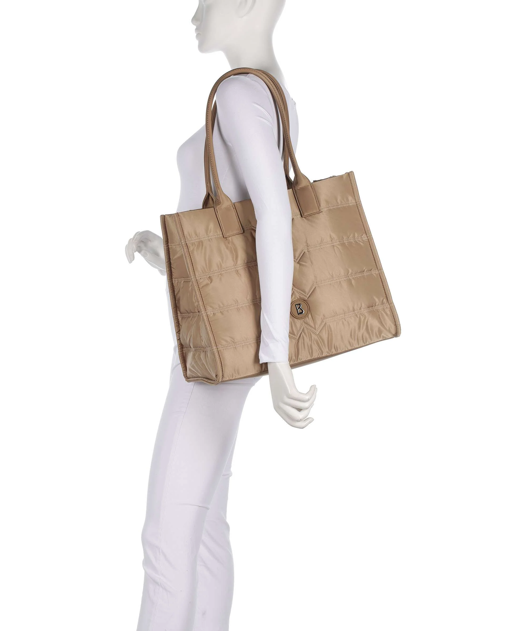 Bogner Wallis Tessuto Maylin Boodschappentas brown sugar - Image 3
