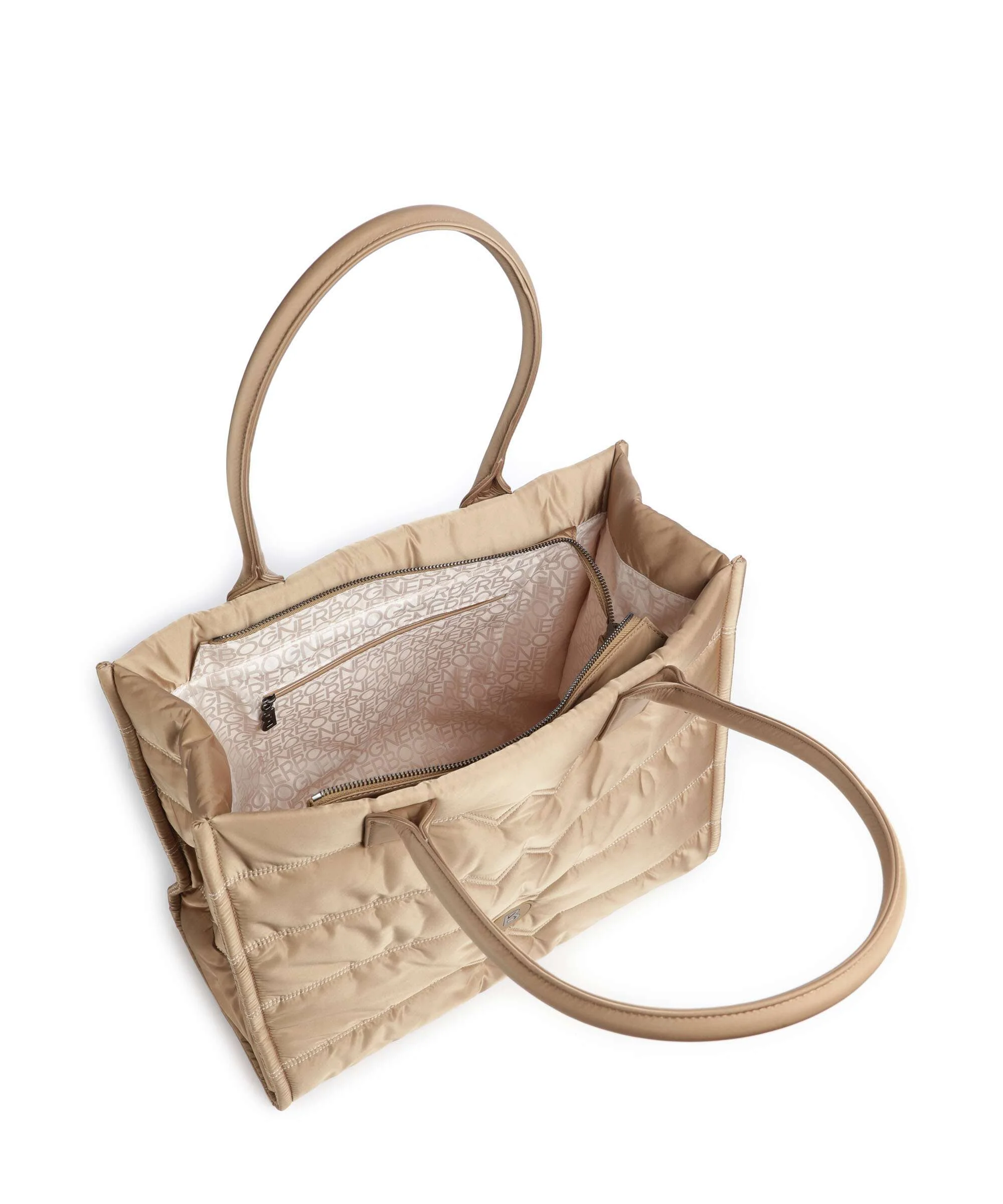 Bogner Wallis Tessuto Maylin Boodschappentas brown sugar - Image 5