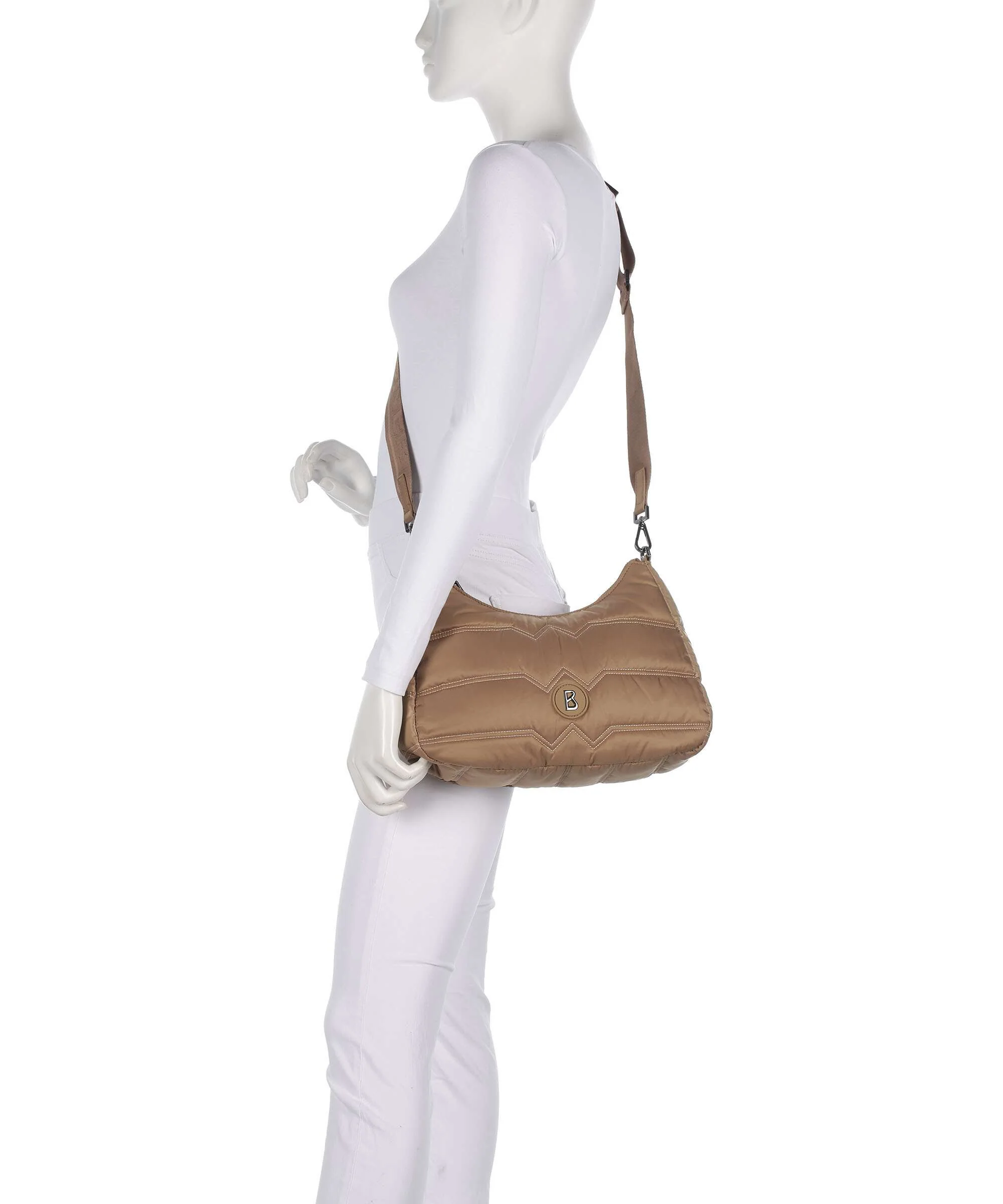 Bogner Wallis Tessuto Odette Crossbody tas brown sugar - Image 3