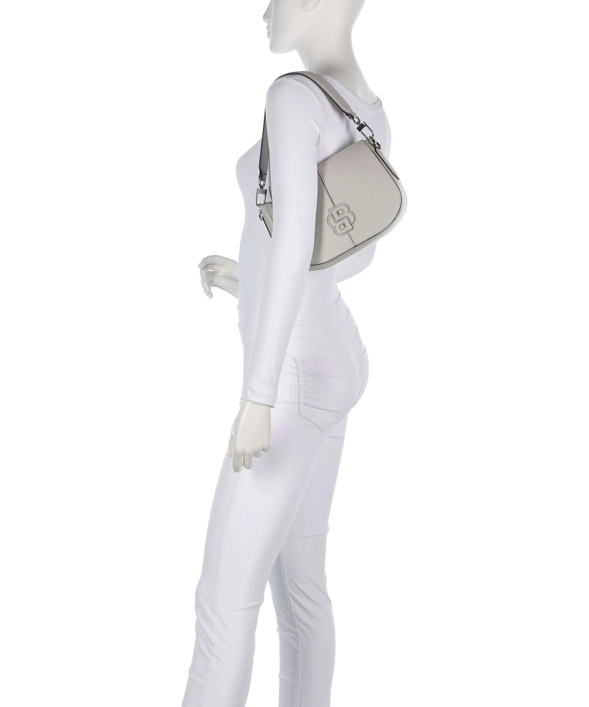 BOSS Anett Schoudertas light grey - Image 3