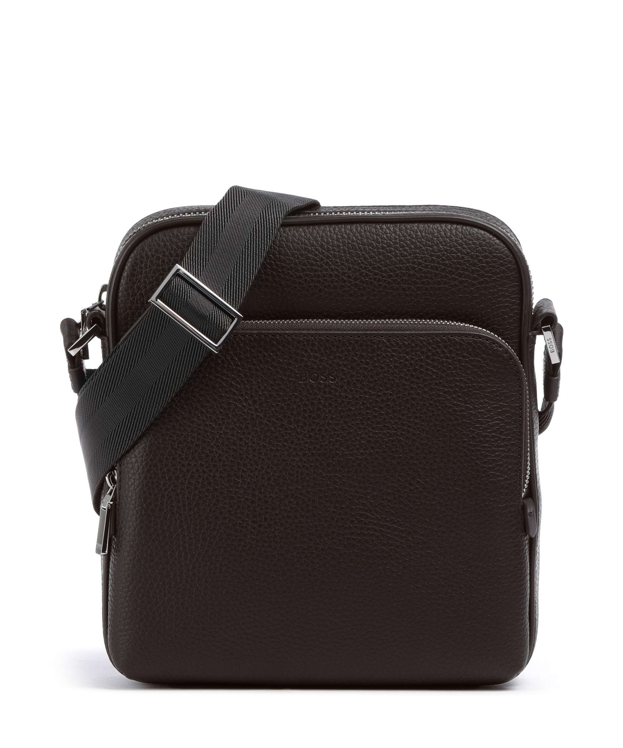 BOSS Crosstown Crossbody tas dark brown