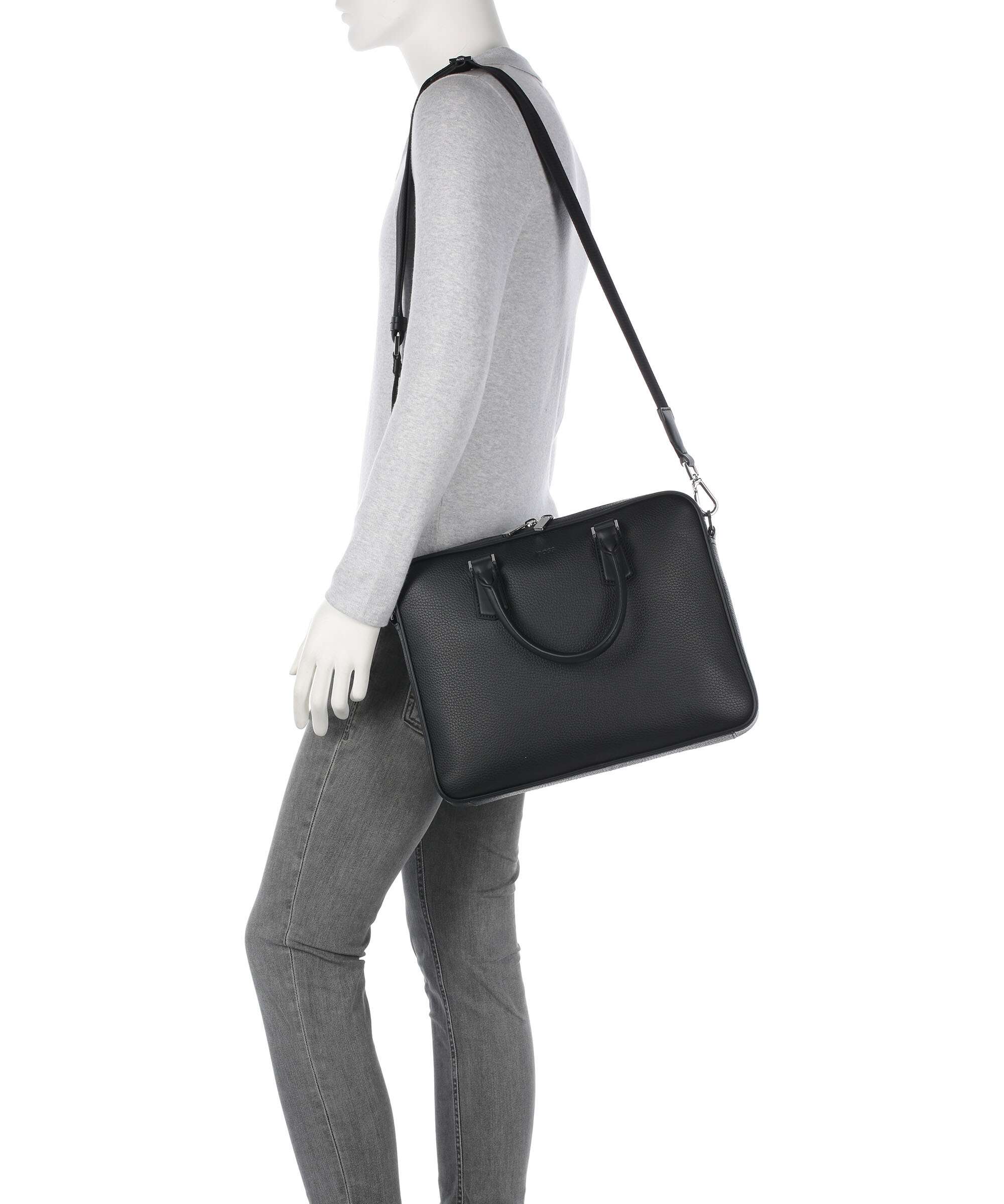 BOSS Crosstown Laptoptas black - Image 3
