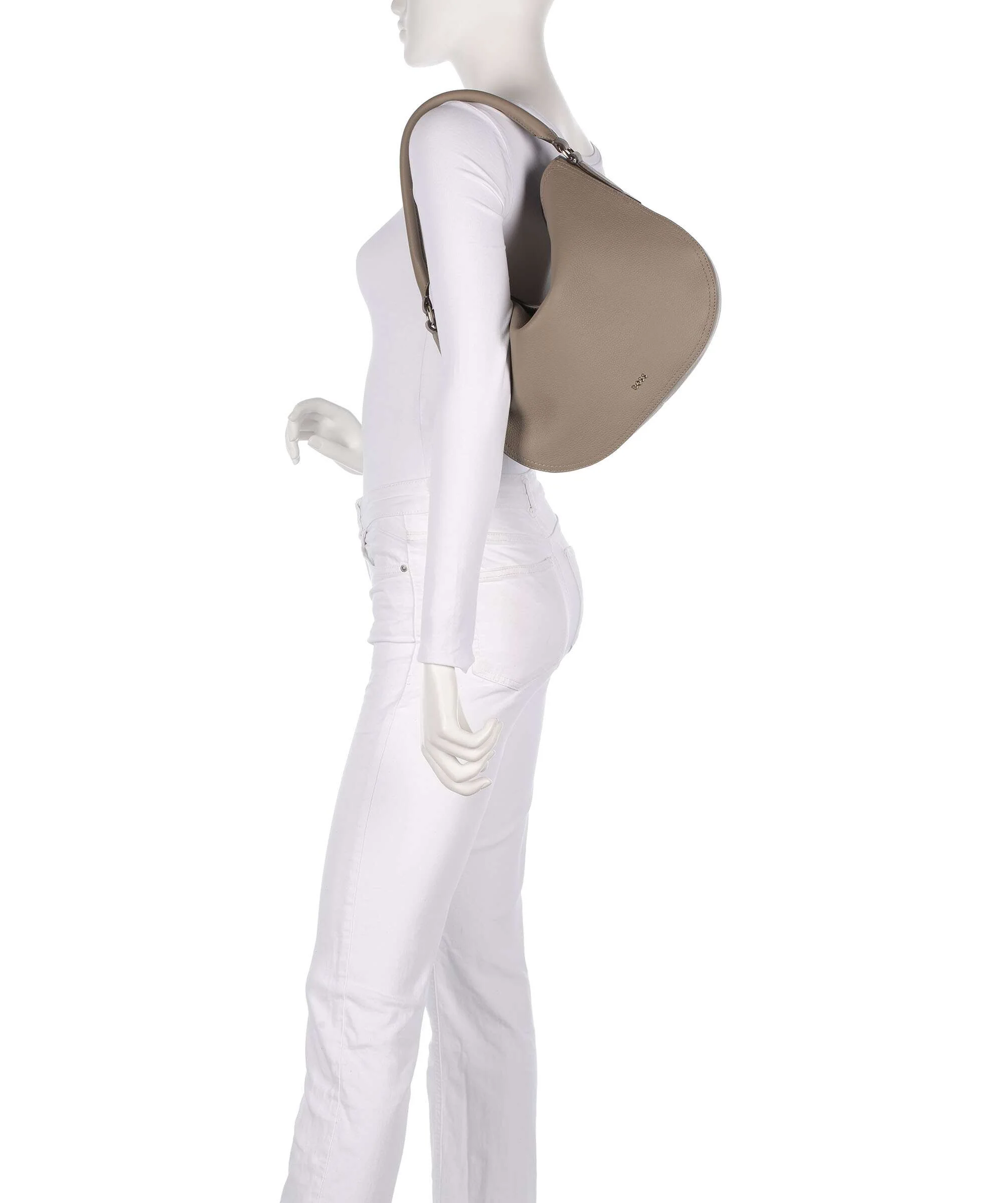 BOSS Lenah Hobo tas taupe - Image 3