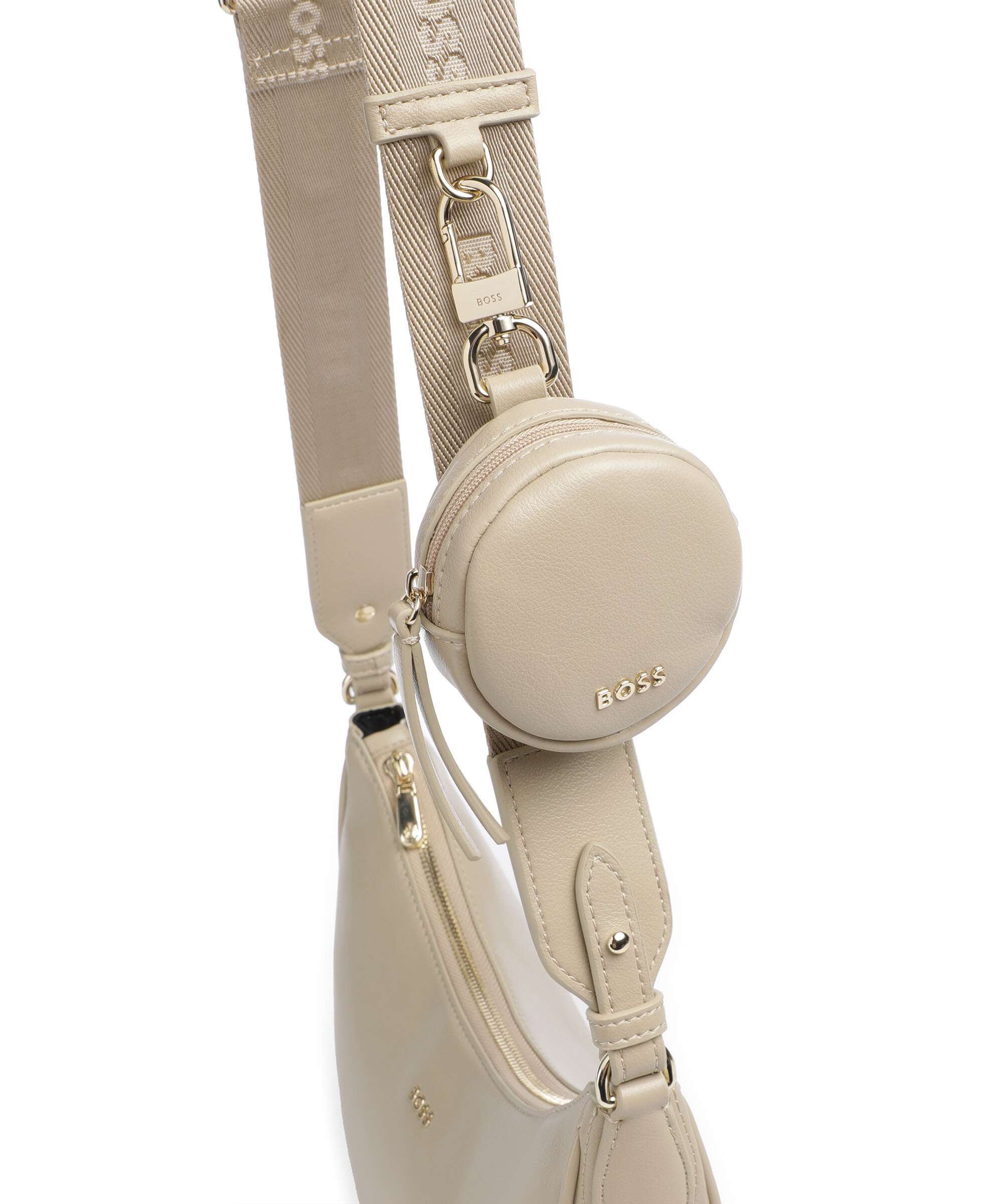 BOSS Sandy Schoudertas light beige - Image 4