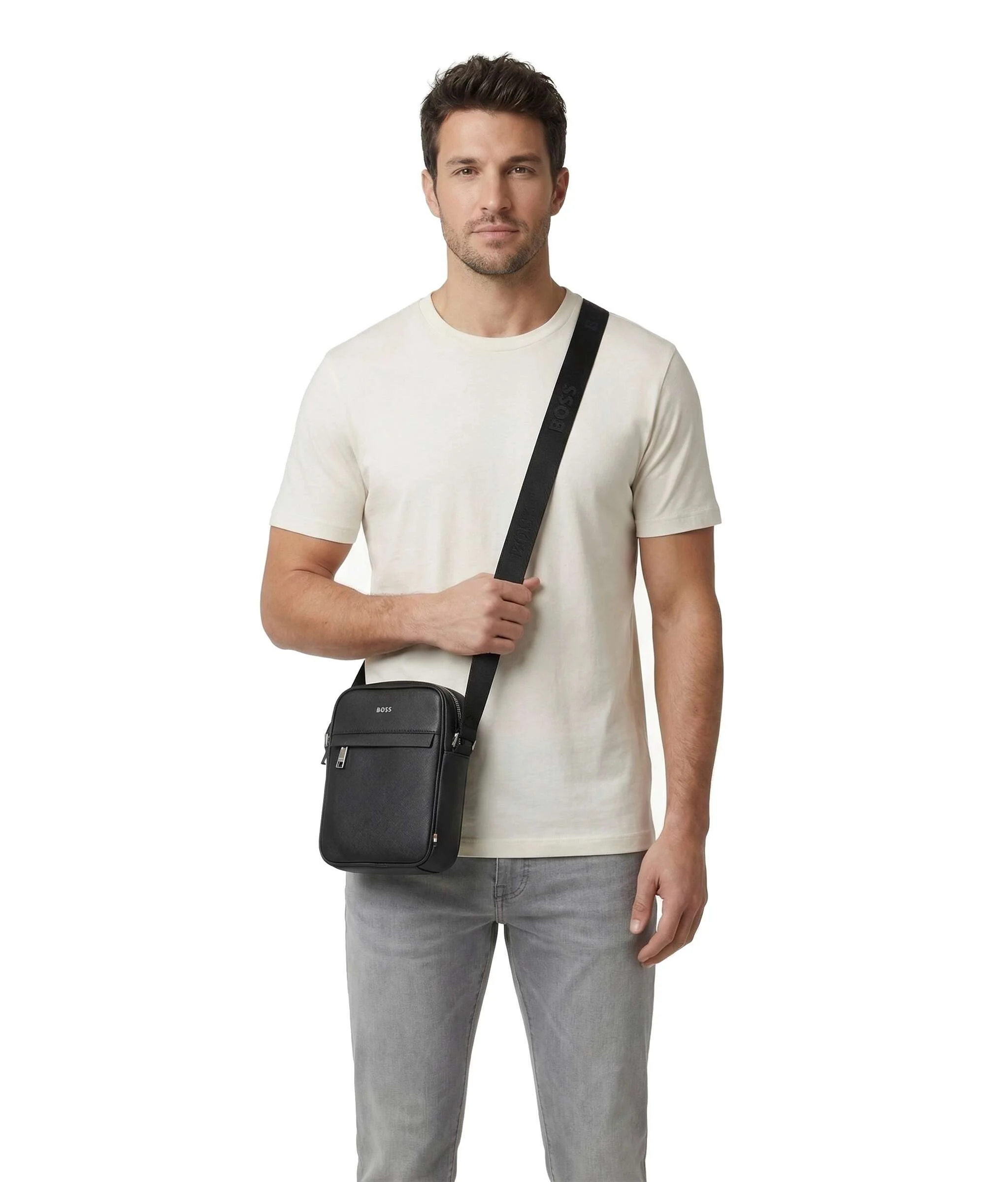BOSS Zair Crossbody tas black - Image 3