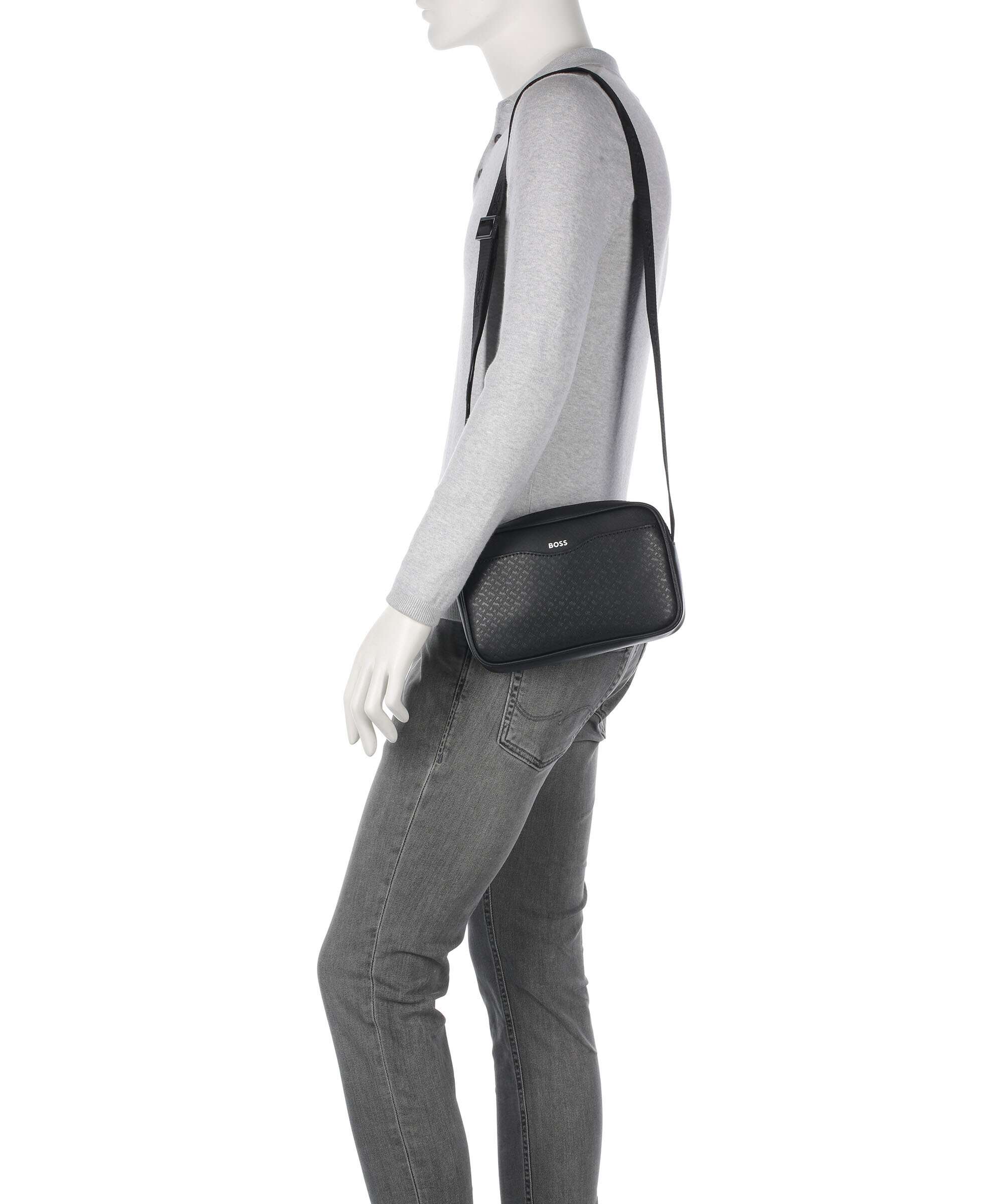 BOSS Zair Crossbody tas black - Image 3