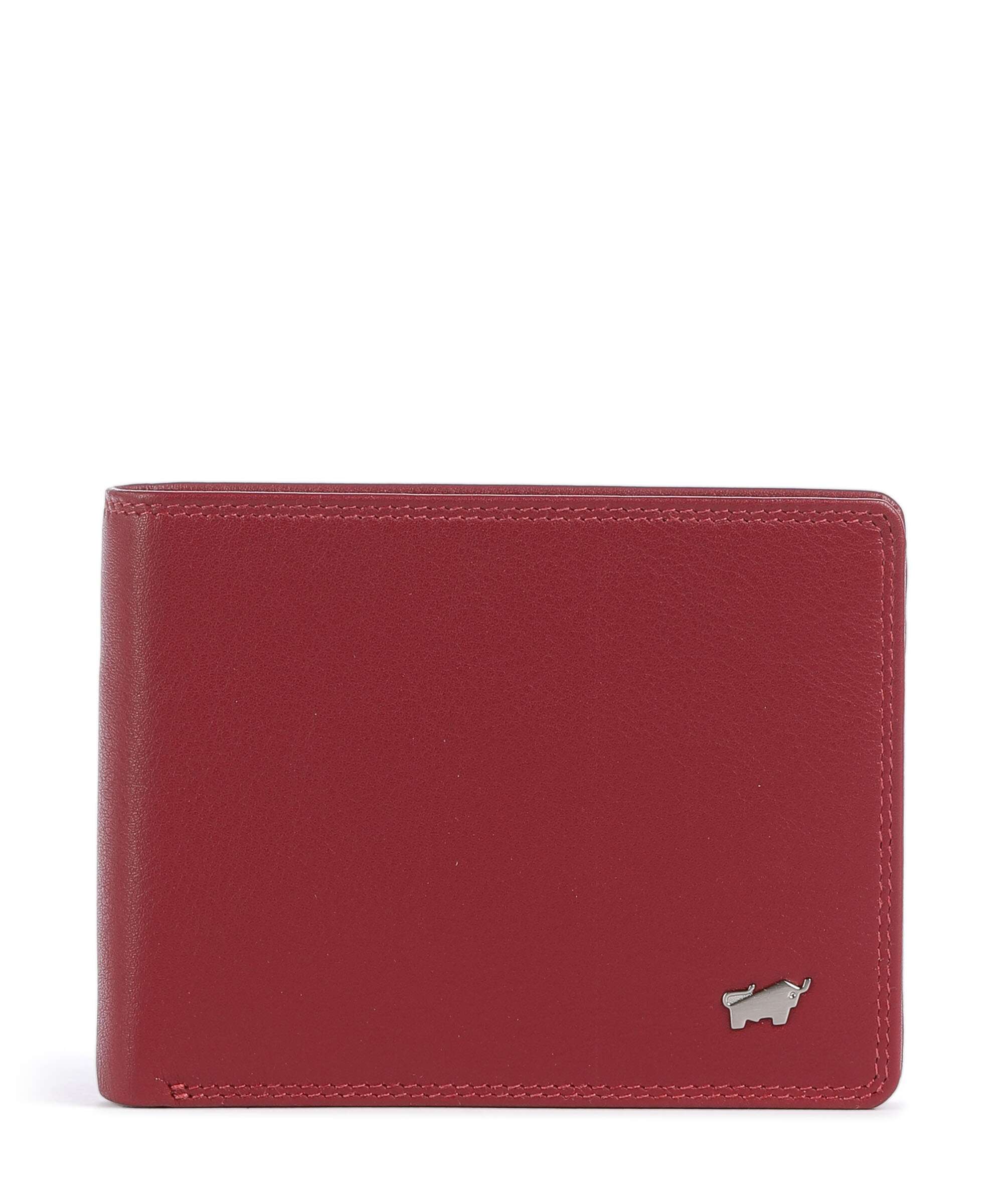 Braun Büffel Golf Portemonnee rot