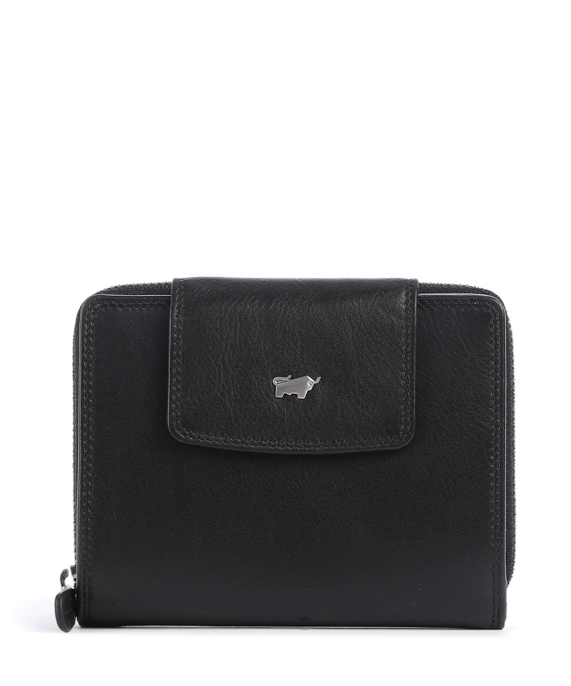 Braun Büffel Golf Portemonnee schwarz