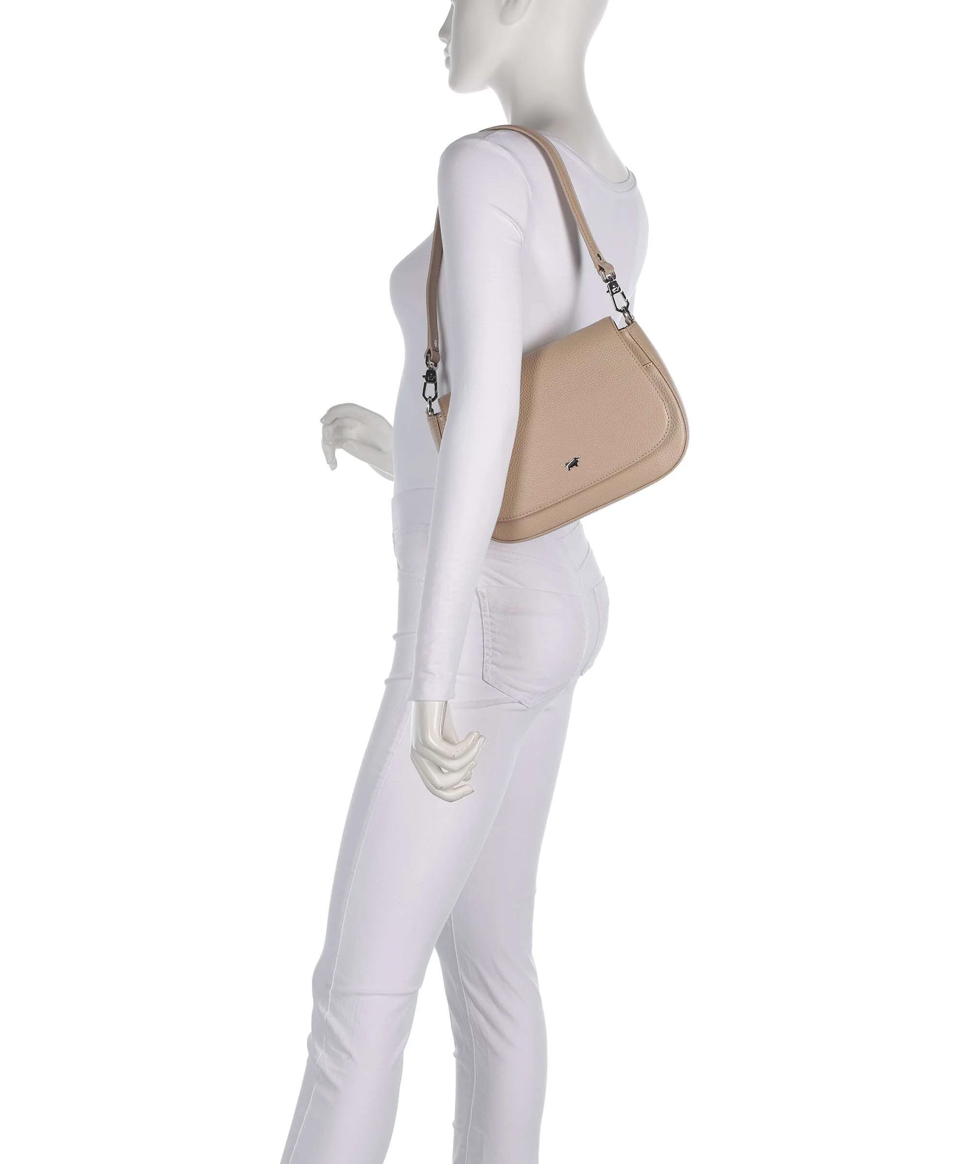 Braun Büffel Hanna S Schoudertas creme - Image 3