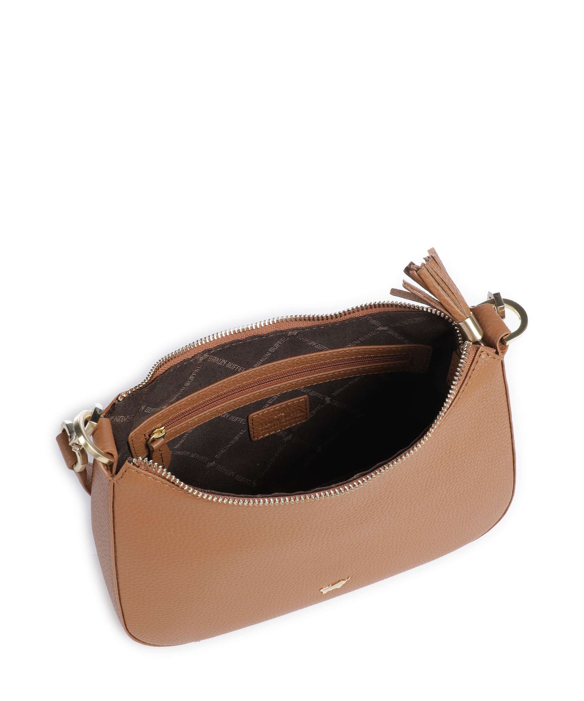 Braun Büffel Hanna Schoudertas cognac - Image 7