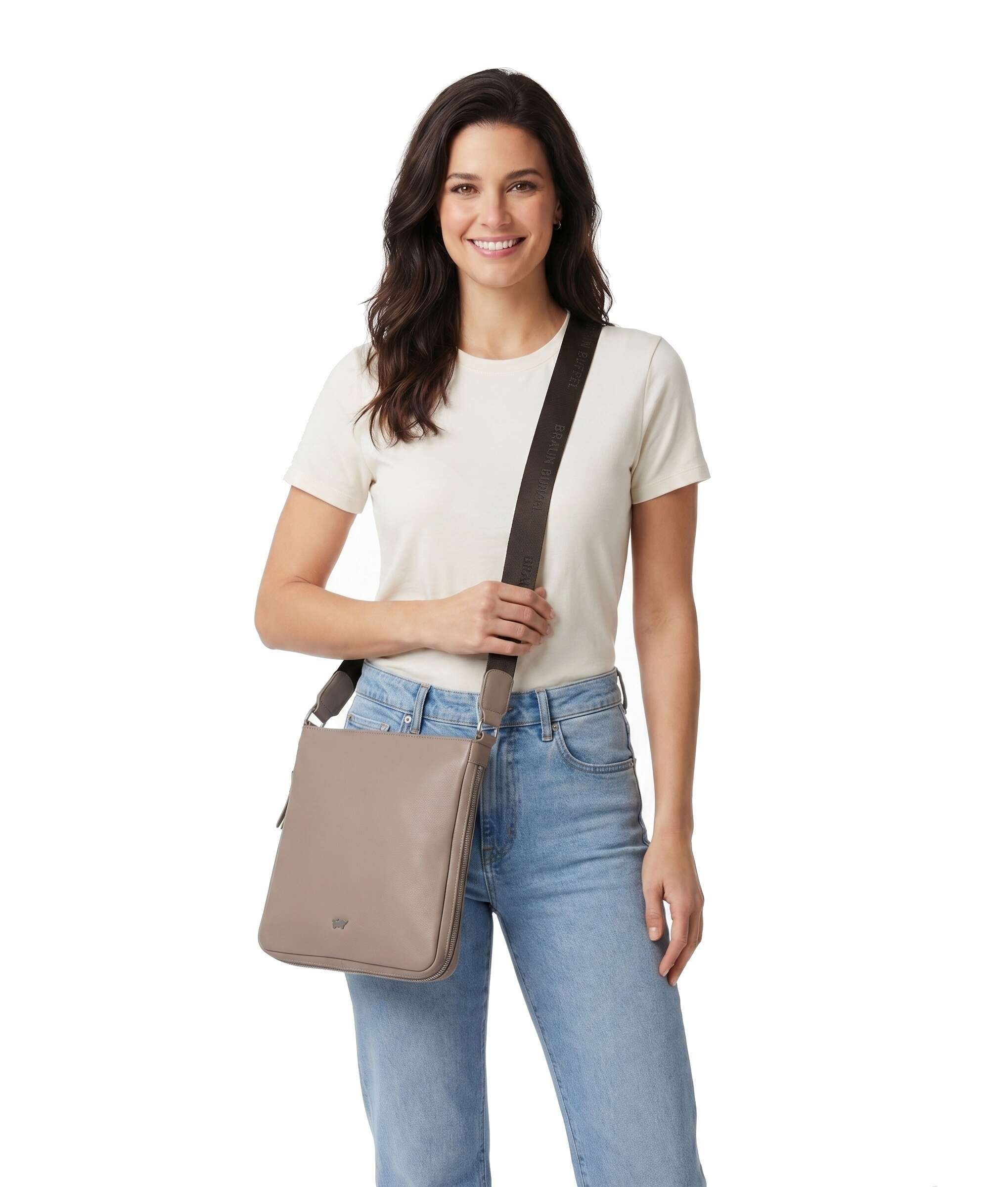 Braun Büffel Liv Crossbody tas taupe - Image 3