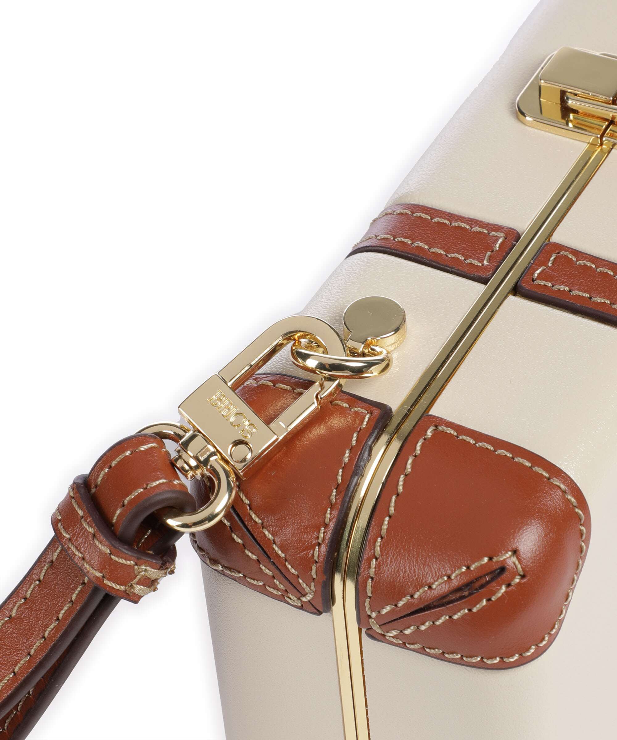 Brics Bellagio Crossbody tas cream - Image 4