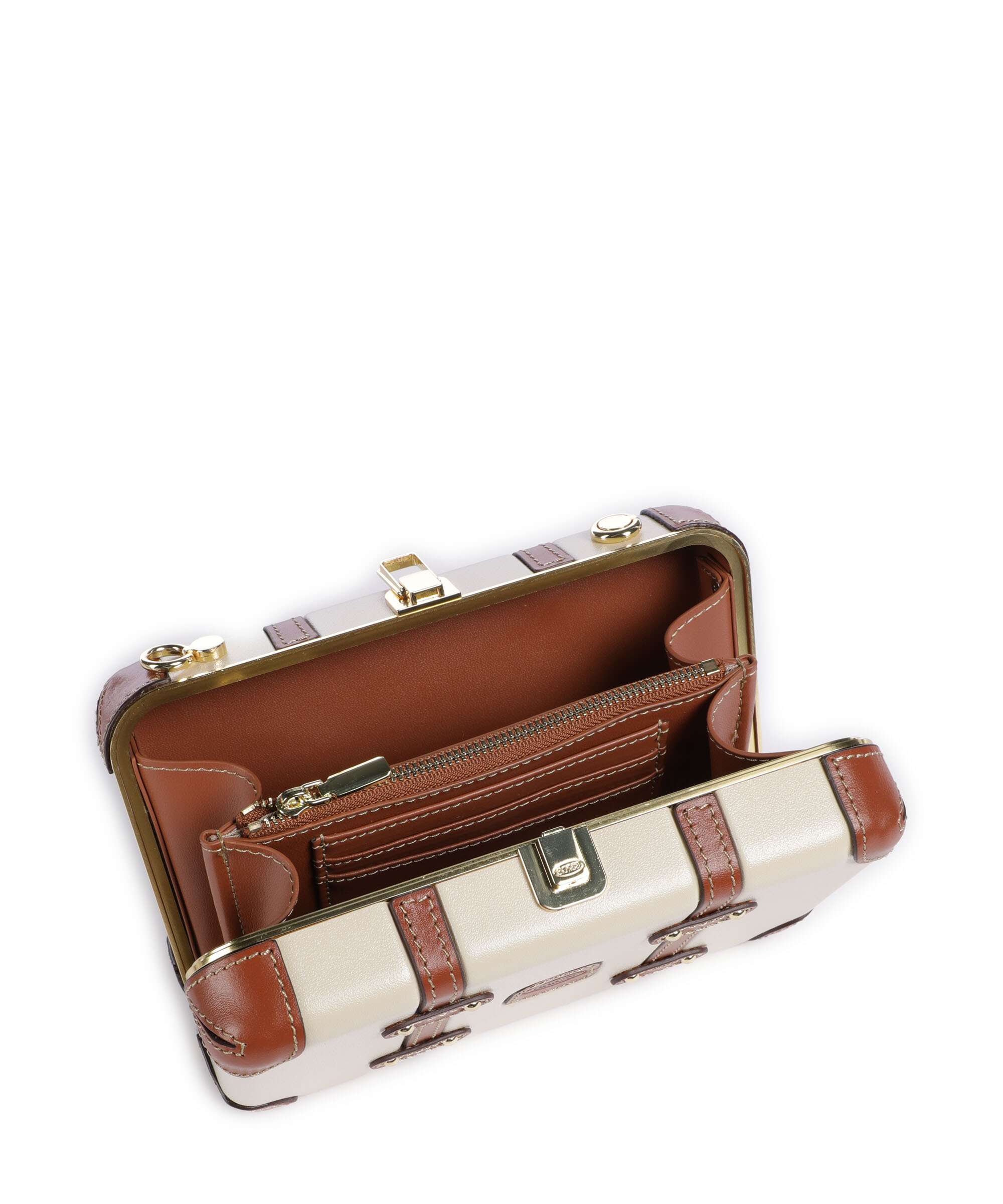 Brics Bellagio Crossbody tas cream - Image 6