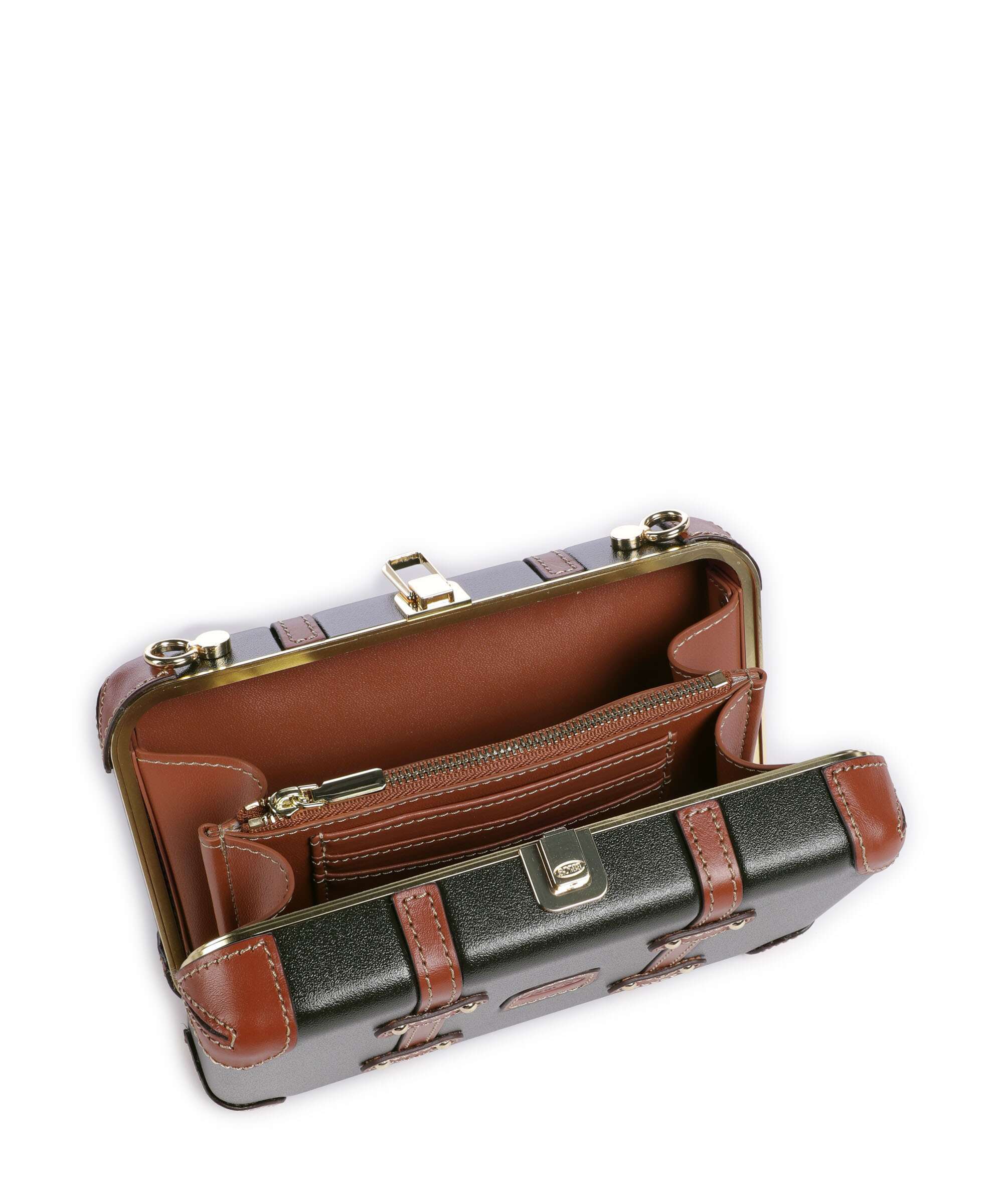 Brics Bellagio Crossbody tas olive - Image 6