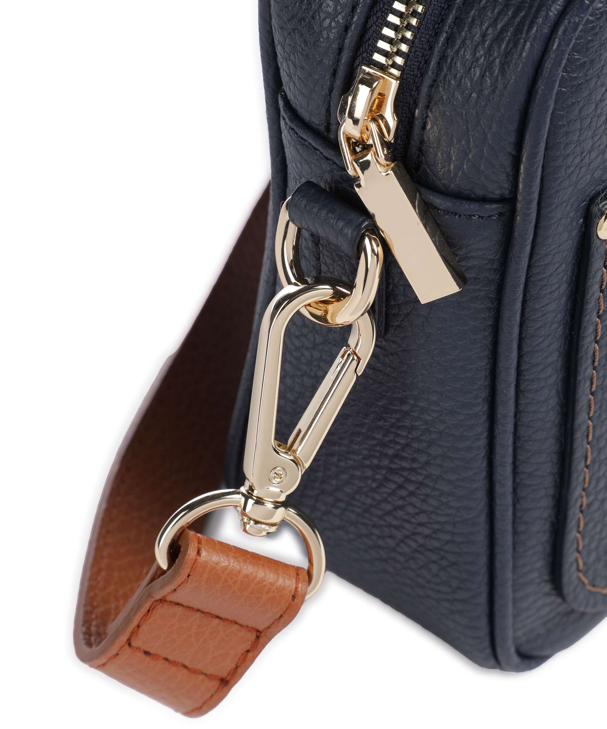 Brics Gondola Magnolia Crossbody tas night blue/caramel - Image 4