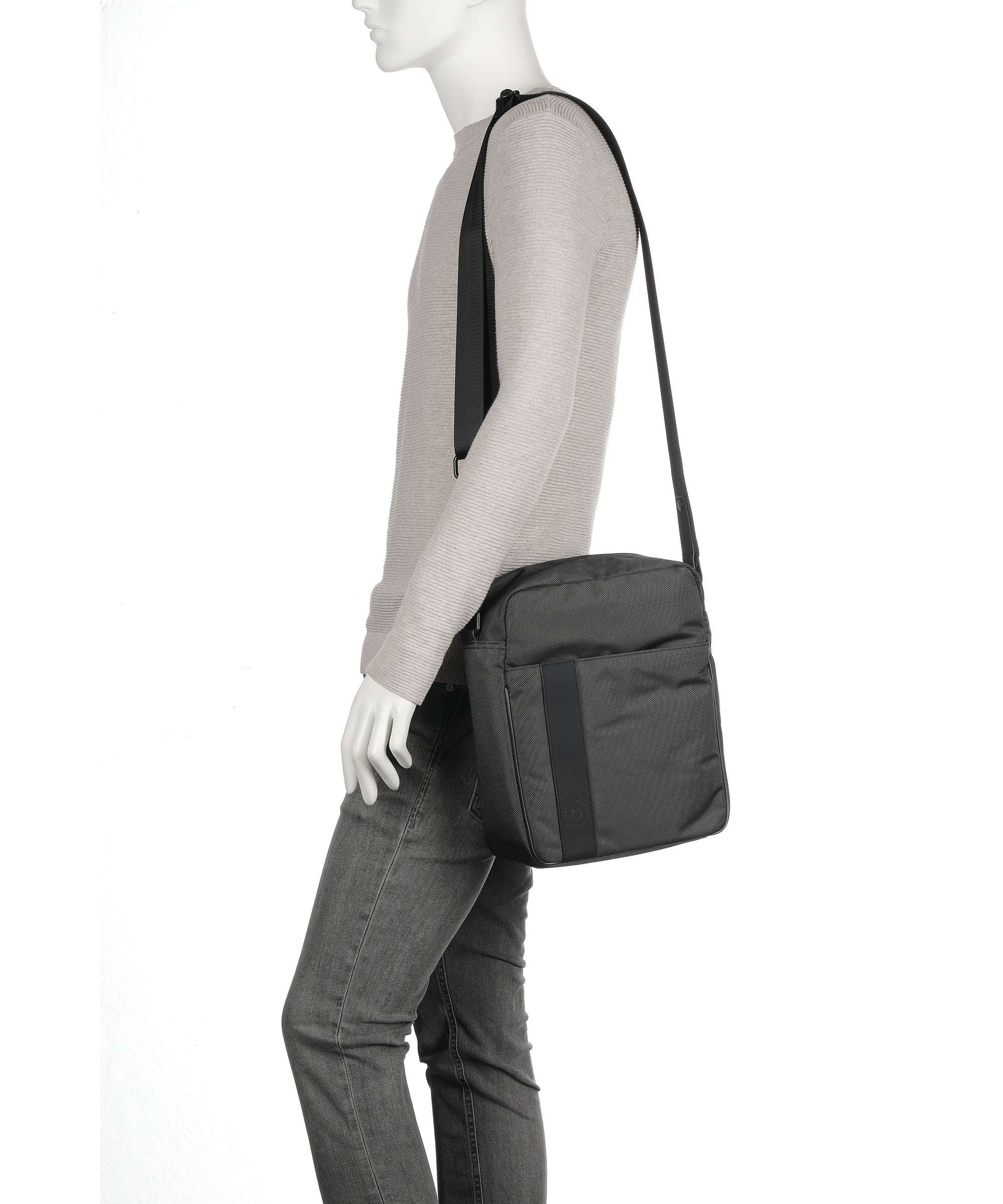 Bugatti Domani Crossbody tas anthracite - Image 4