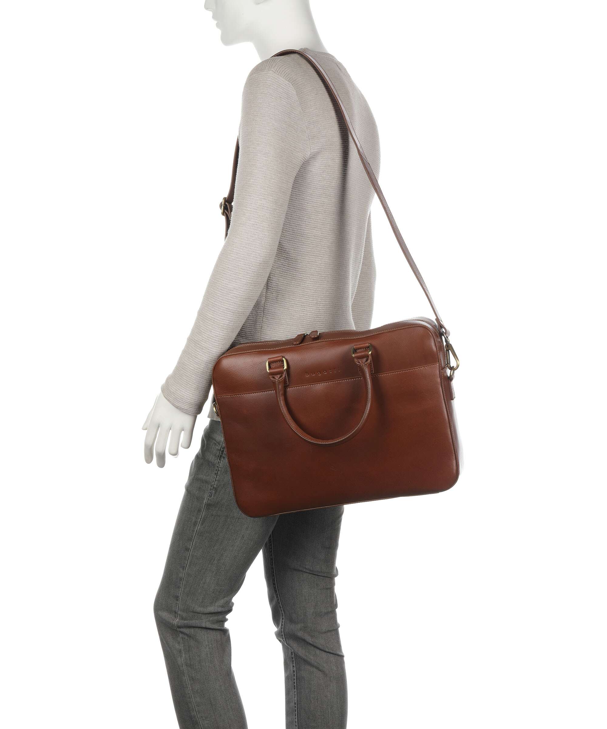 Bugatti Remo Aktetas cognac - Image 3