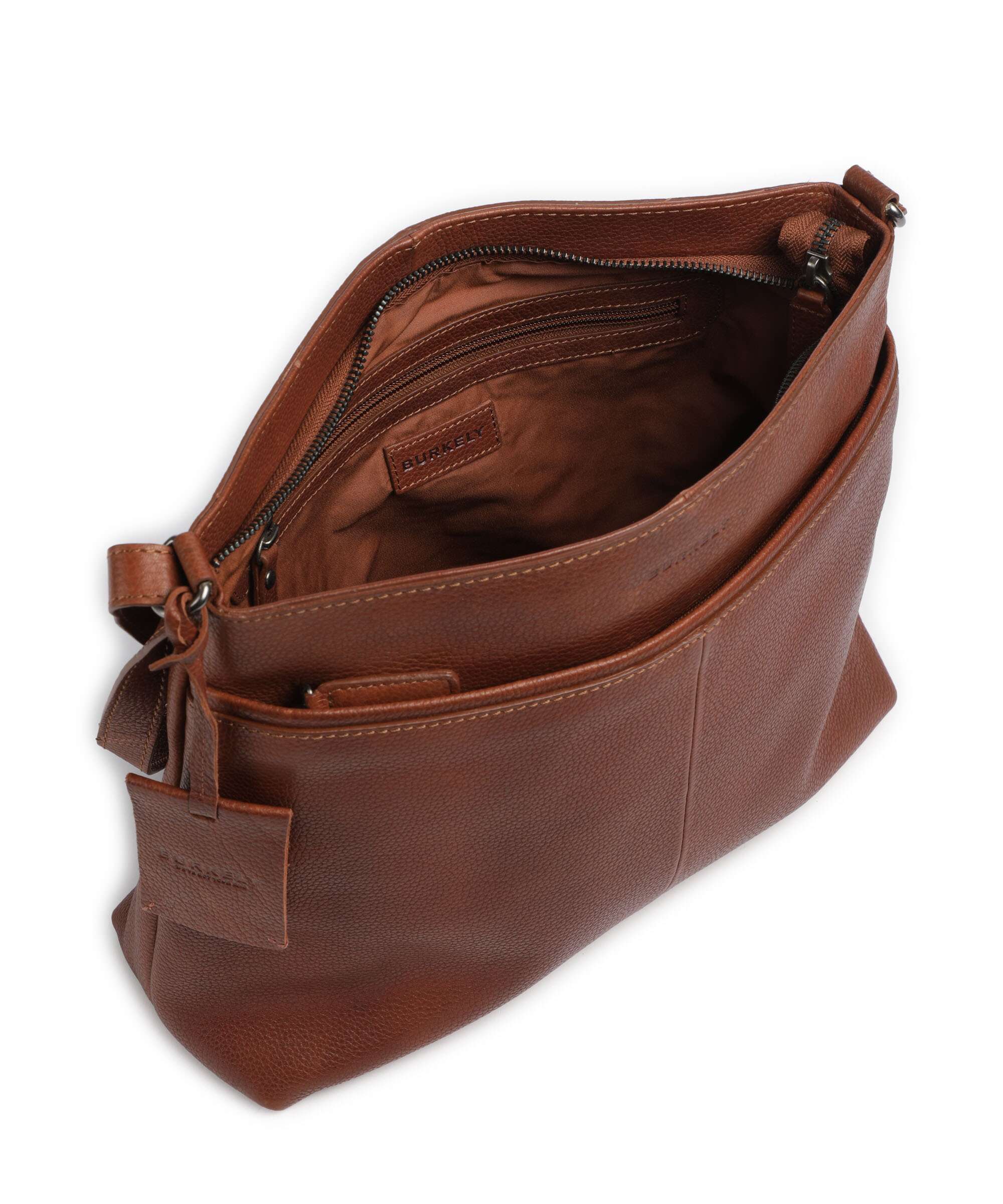 Burkely Antique Avery Crossbody tas cognac - Image 5