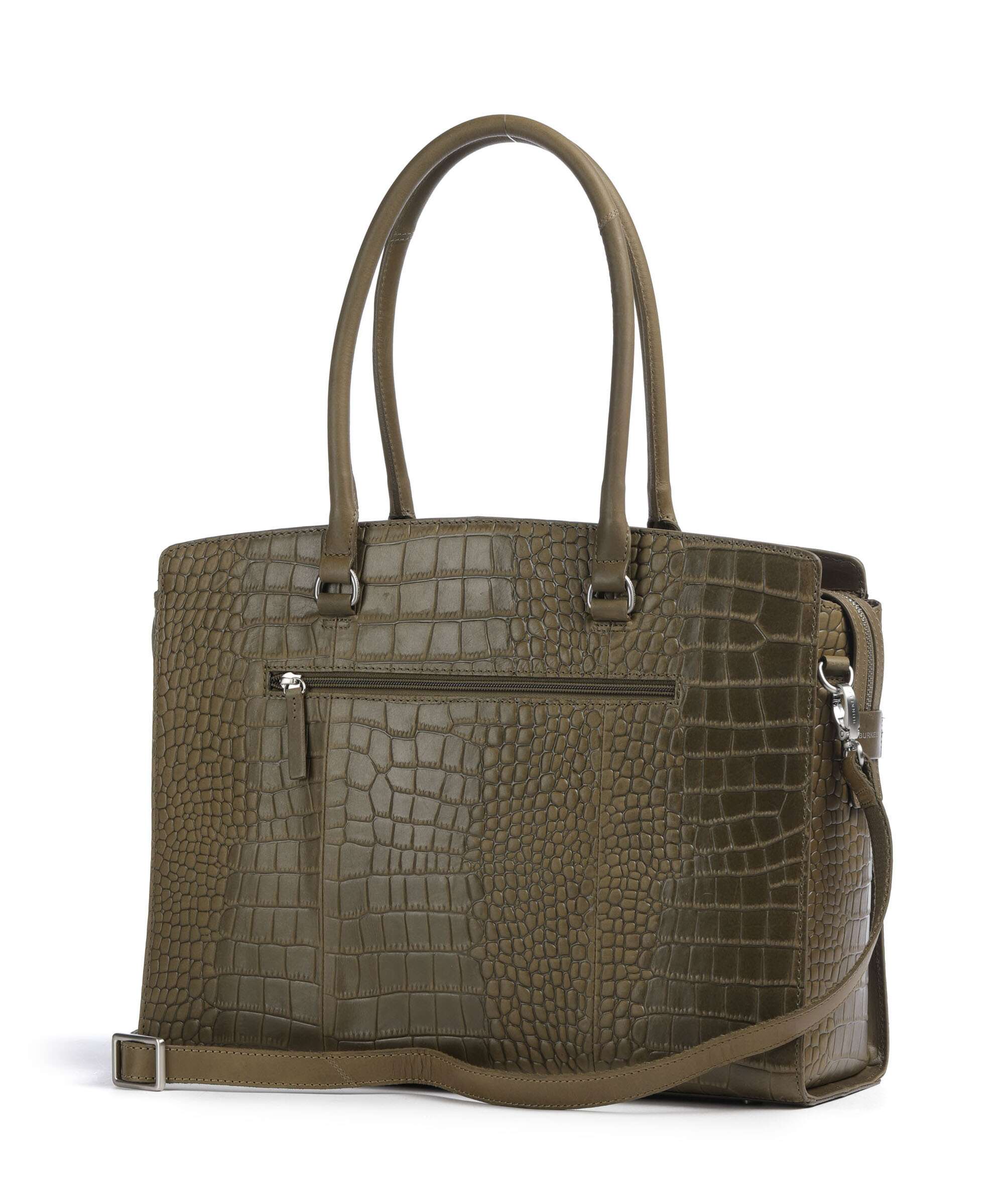 Burkely Cool Colbie Boodschappentas olive - Image 2