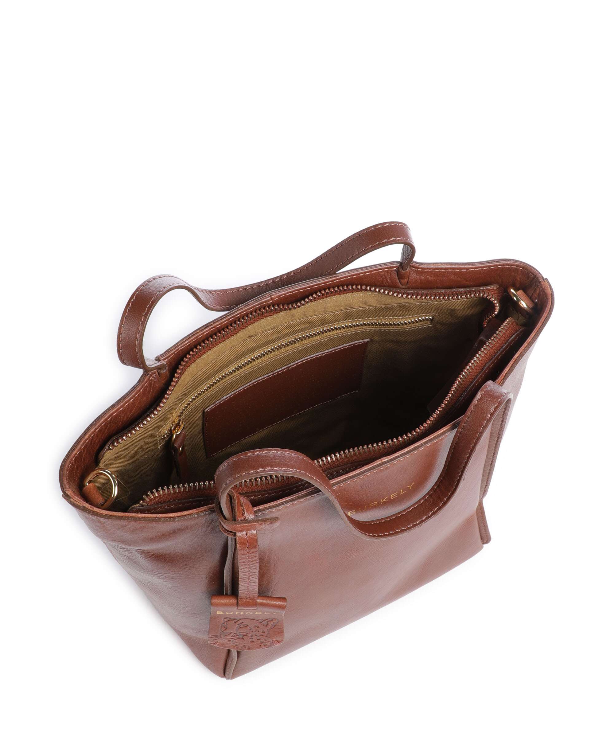 Burkely Fine Florence Crossbody tas chestnut - Image 6