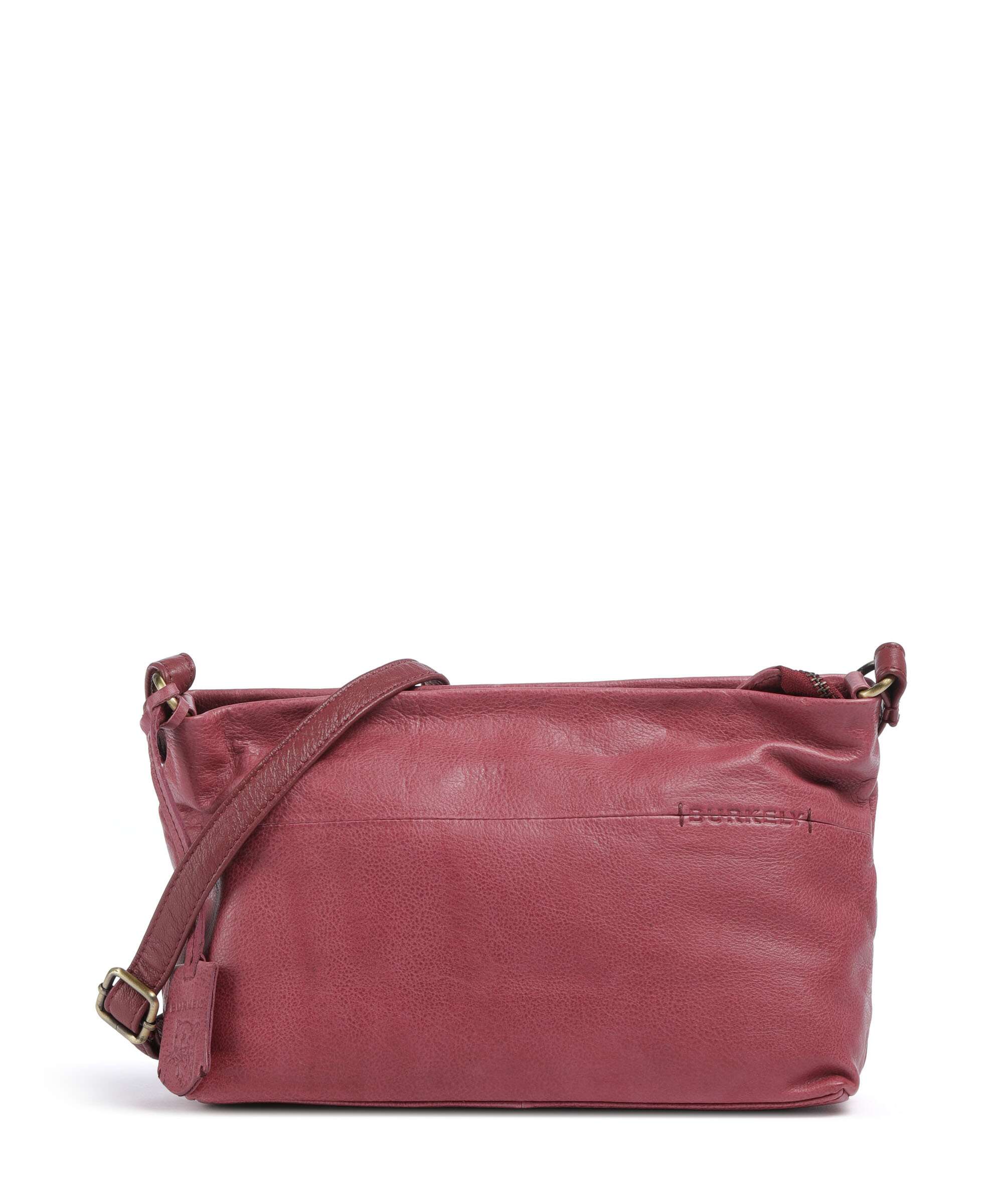 Burkely Natural Norah Crossbody tas poppy pink