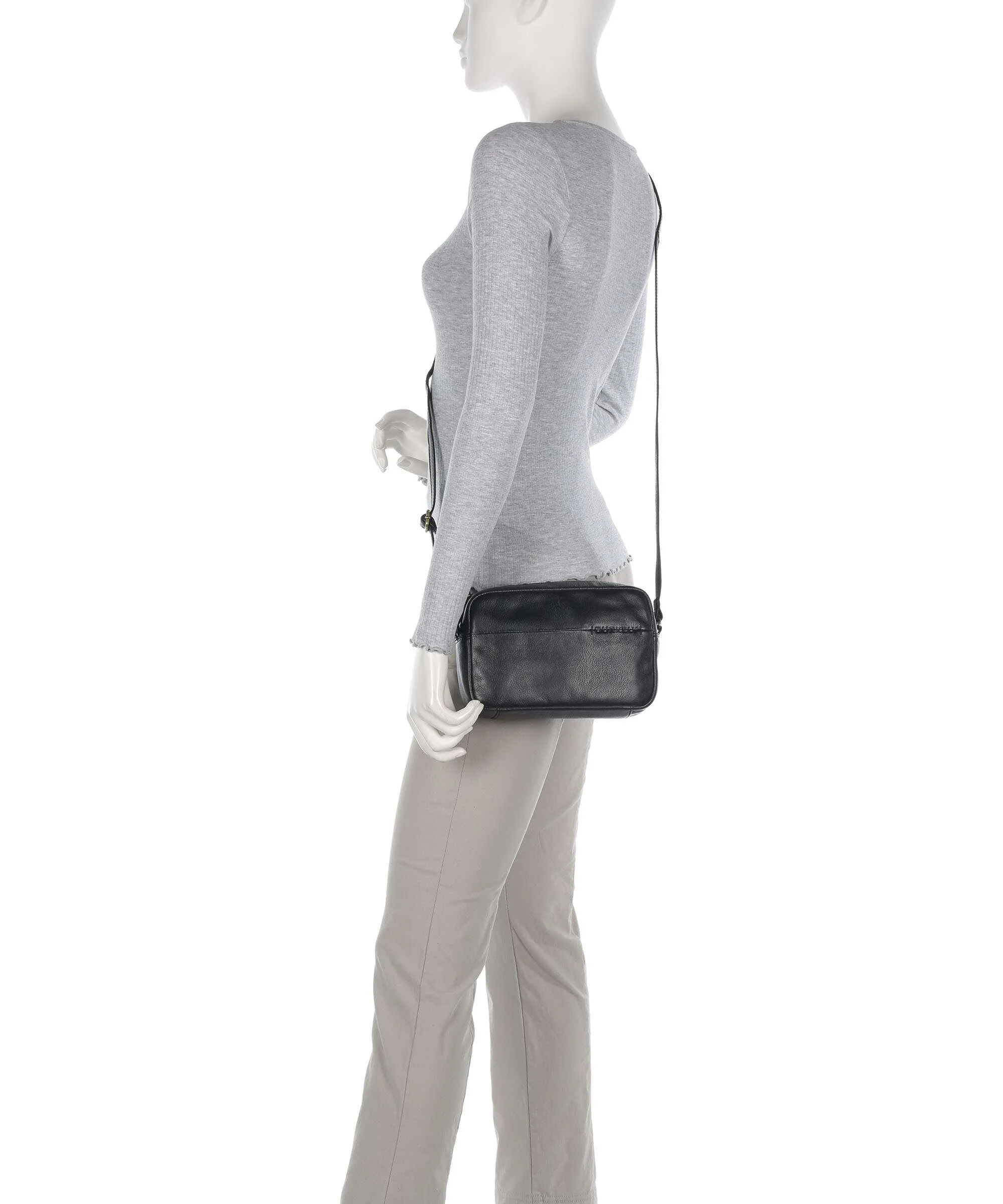 Burkely Natural Norah Crossbody tas bean black - Image 3