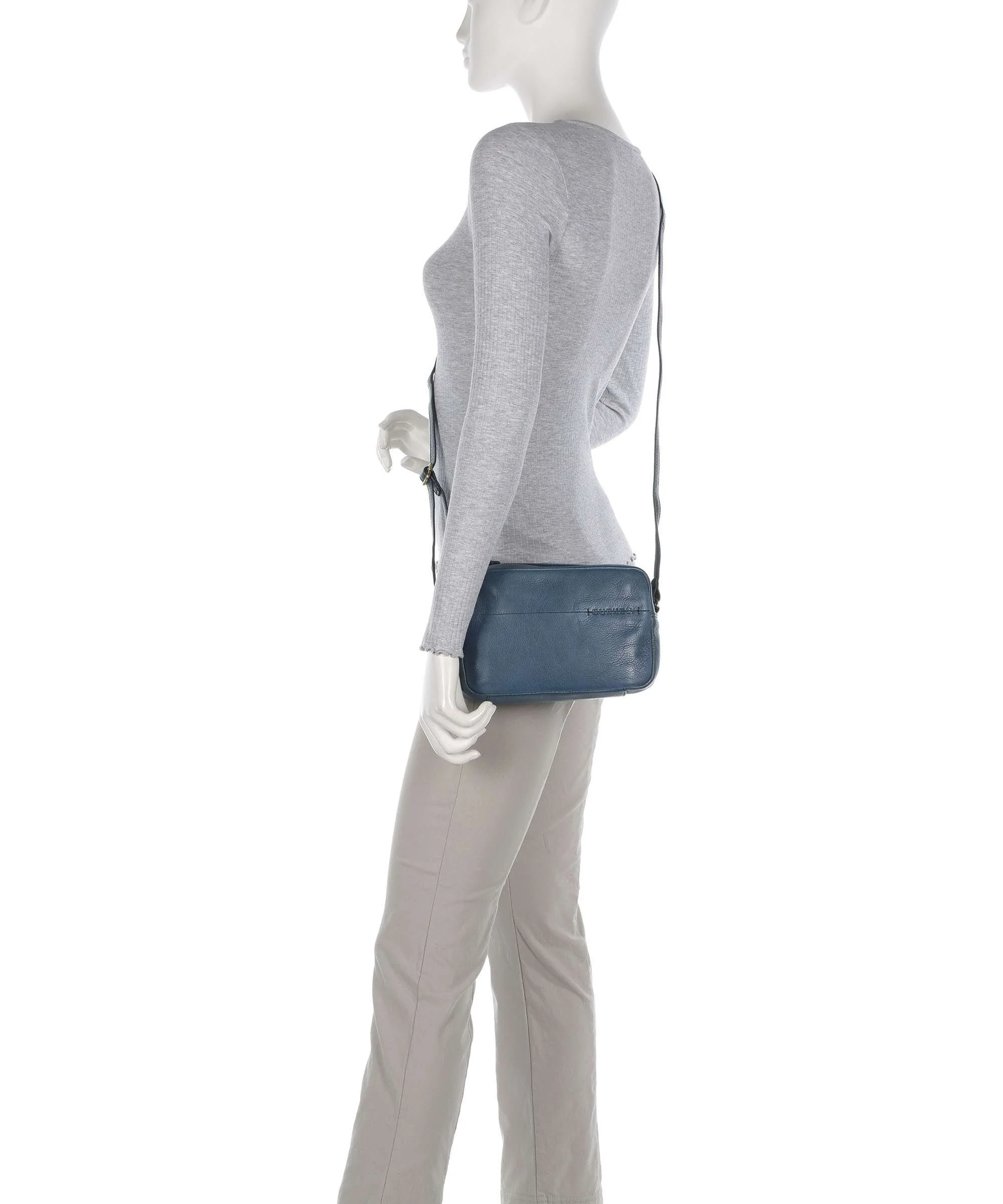 Burkely Natural Norah Crossbody tas berry blue - Image 3