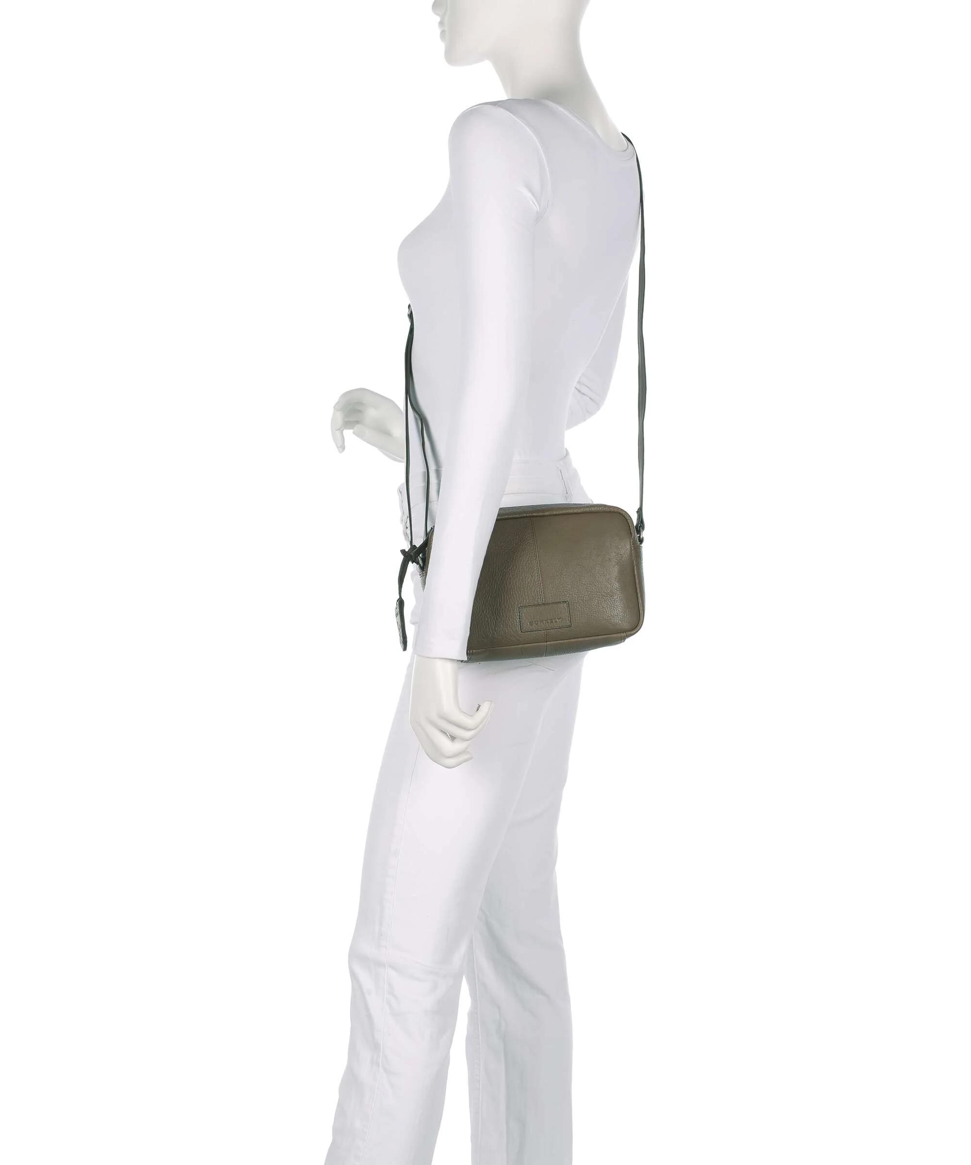Burkely Soft Skylar Crossbody tas taupe - Image 3