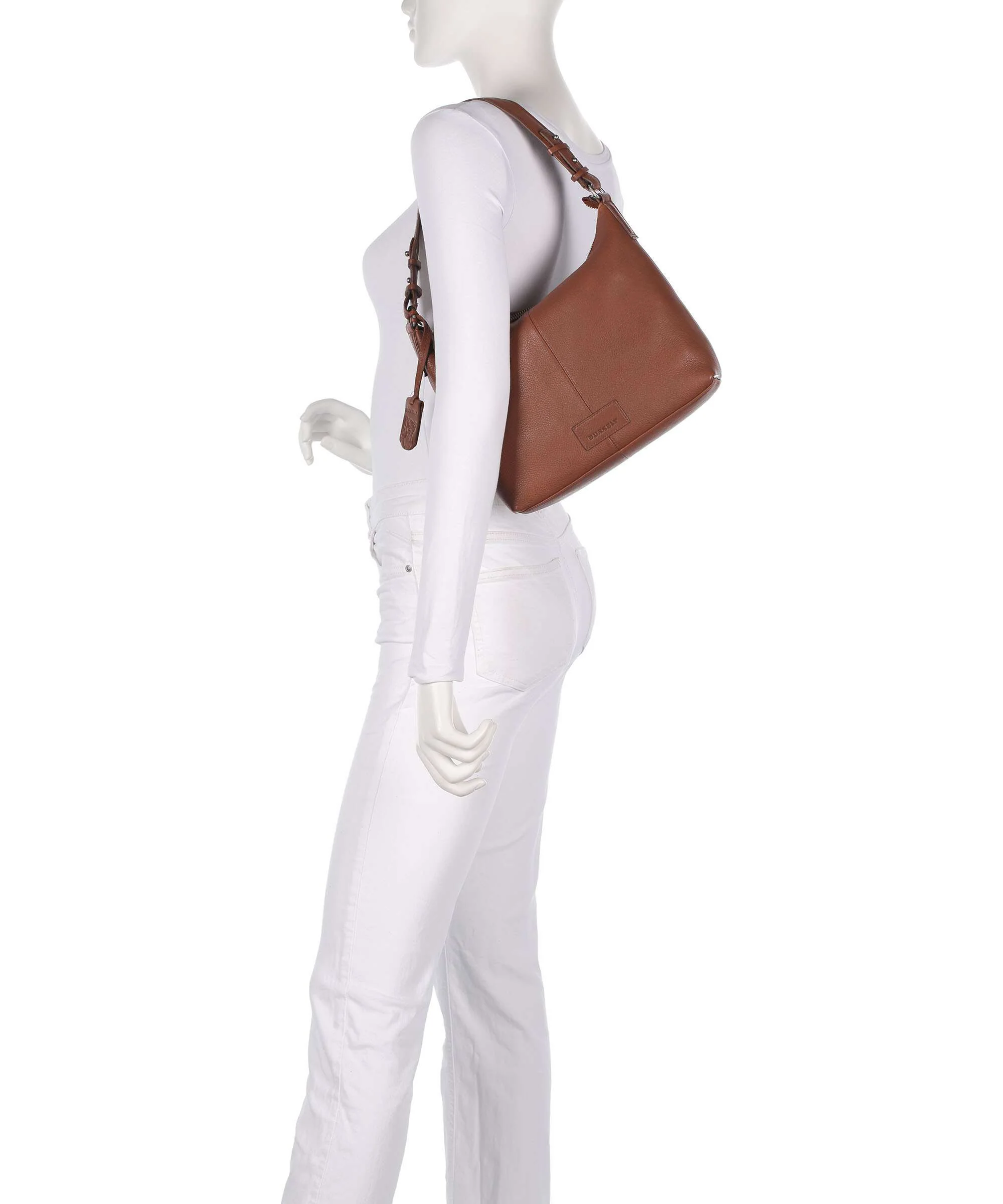 Burkely Soft Skylar Hobo tas chestnut - Image 3