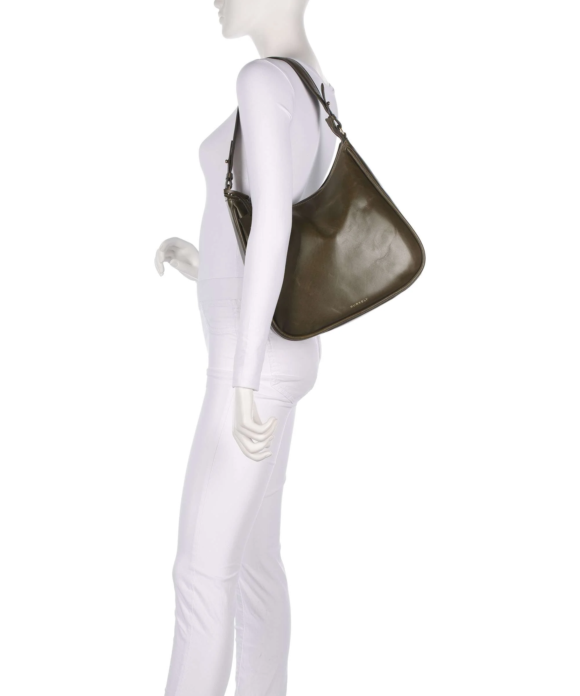Burkely Vintage Veda Hobo tas olive - Image 3