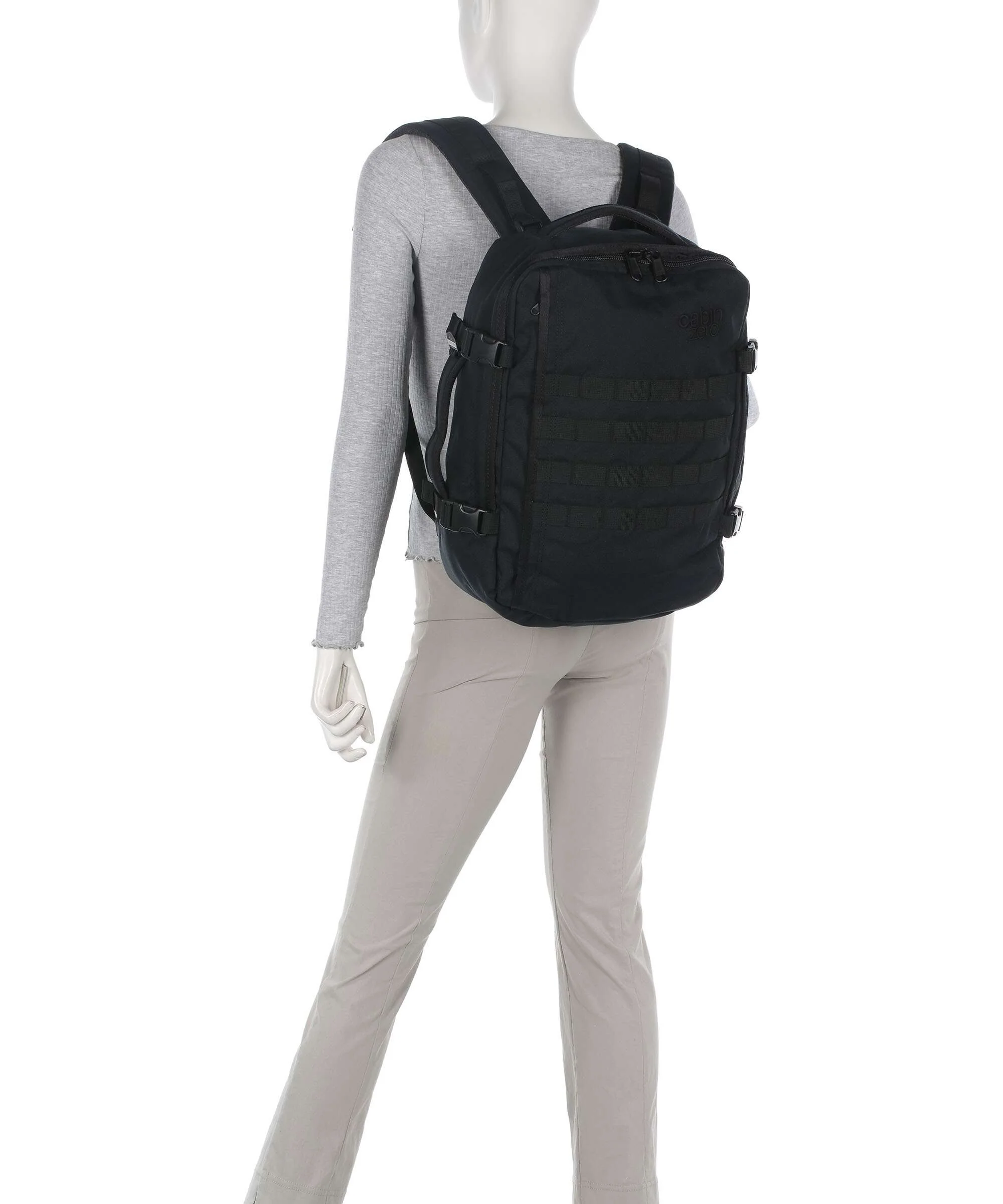 Cabin Zero Military 28 Rugzak absolute black - Image 3