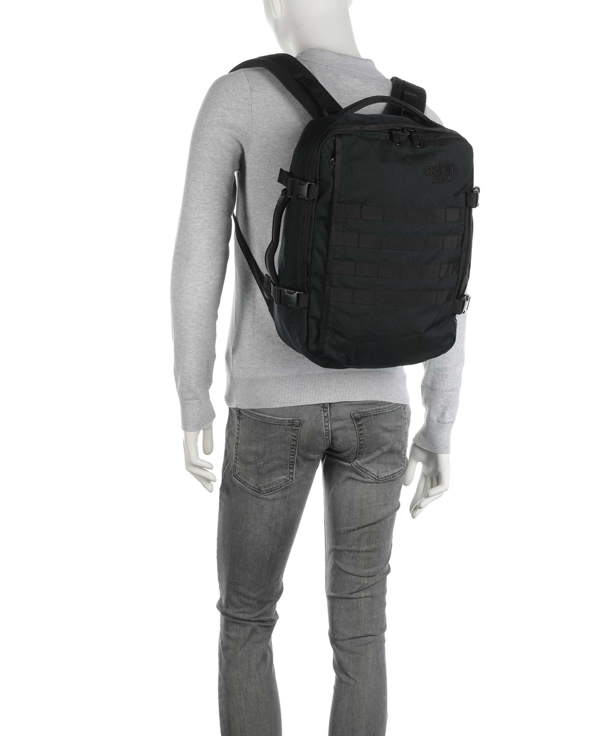 Cabin Zero Military 28 Rugzak absolute black - Image 4