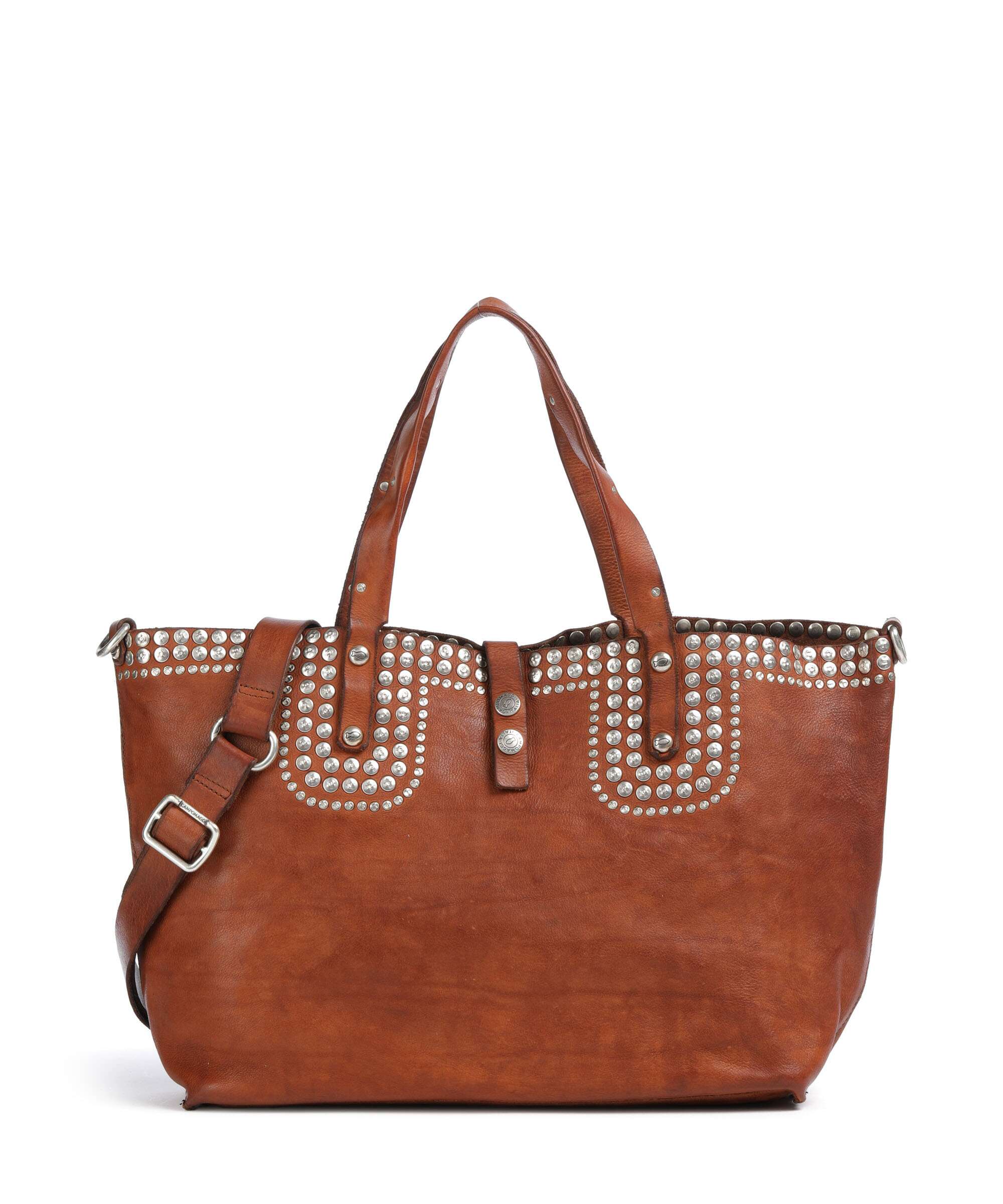 Campomaggi Boodschappentas cognac