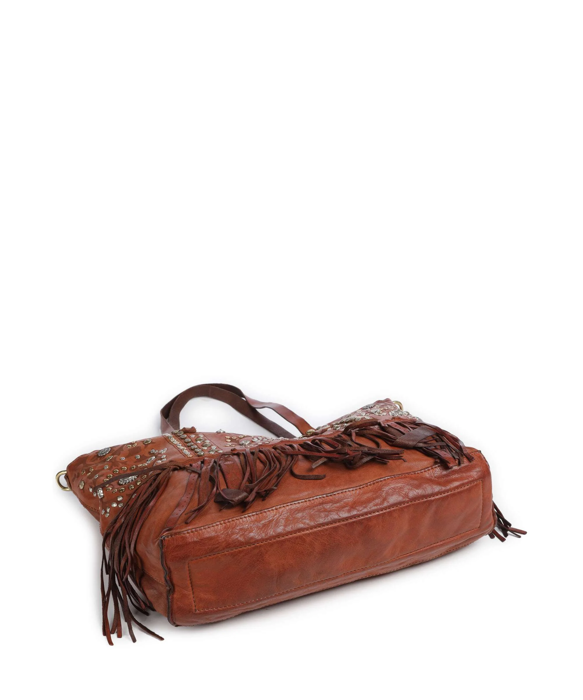 Campomaggi Boodschappentas cognac - Image 4