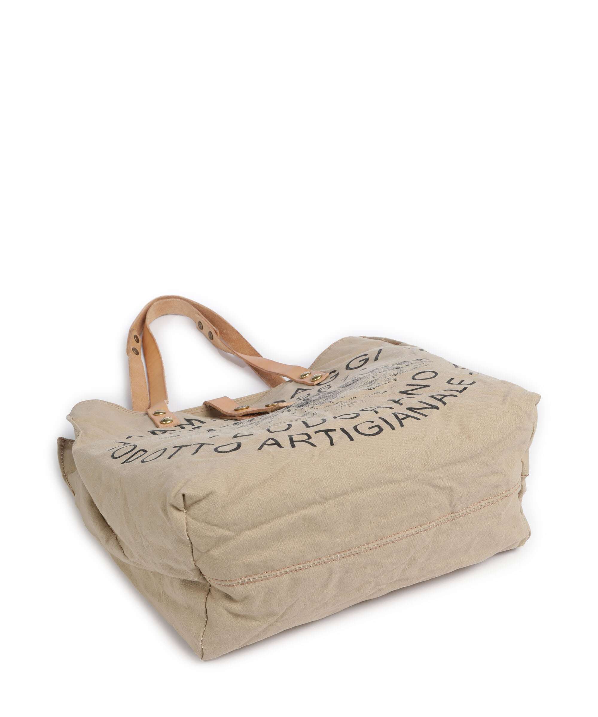 Campomaggi Boodschappentas beige - Image 4