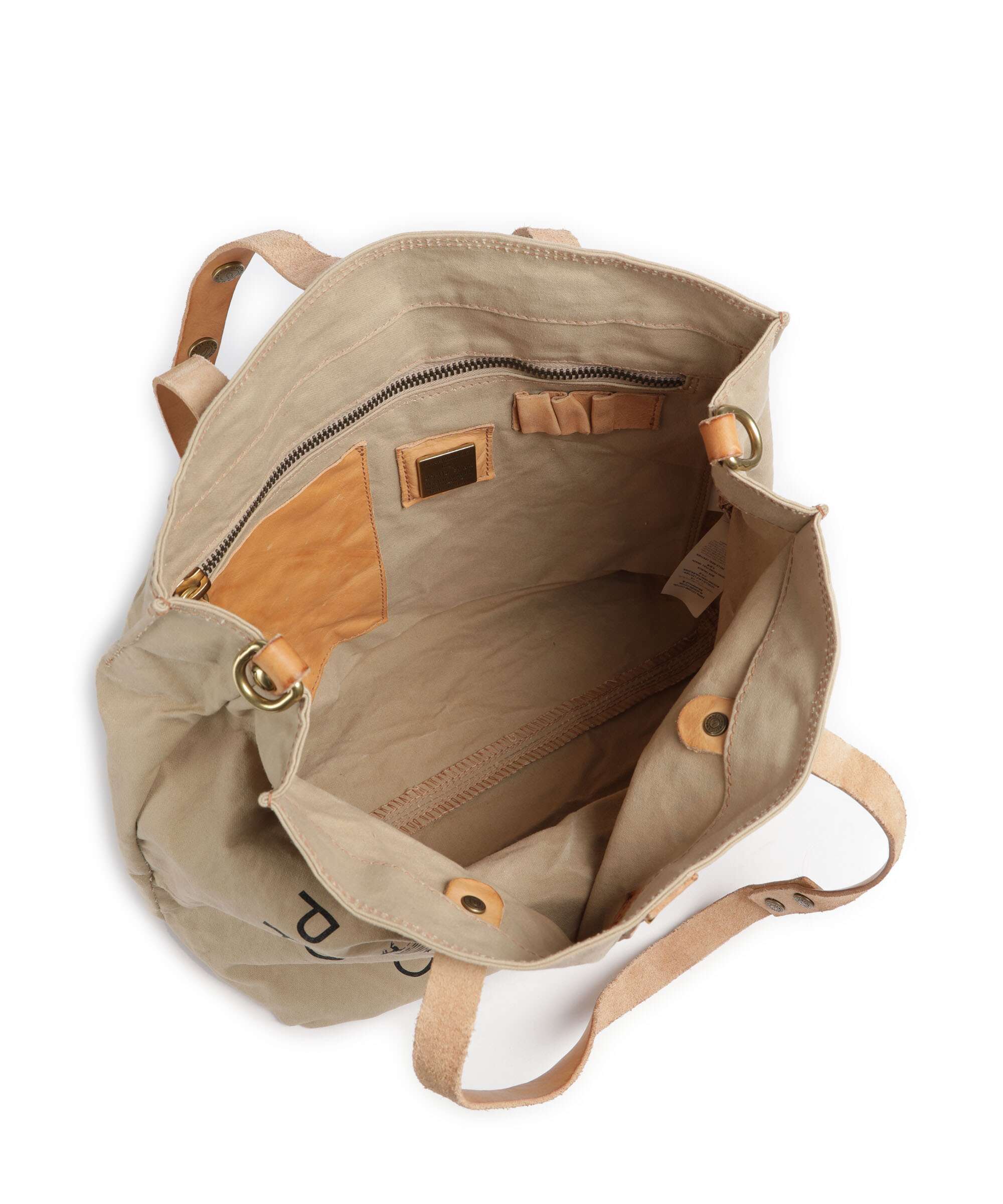 Campomaggi Boodschappentas beige - Image 5