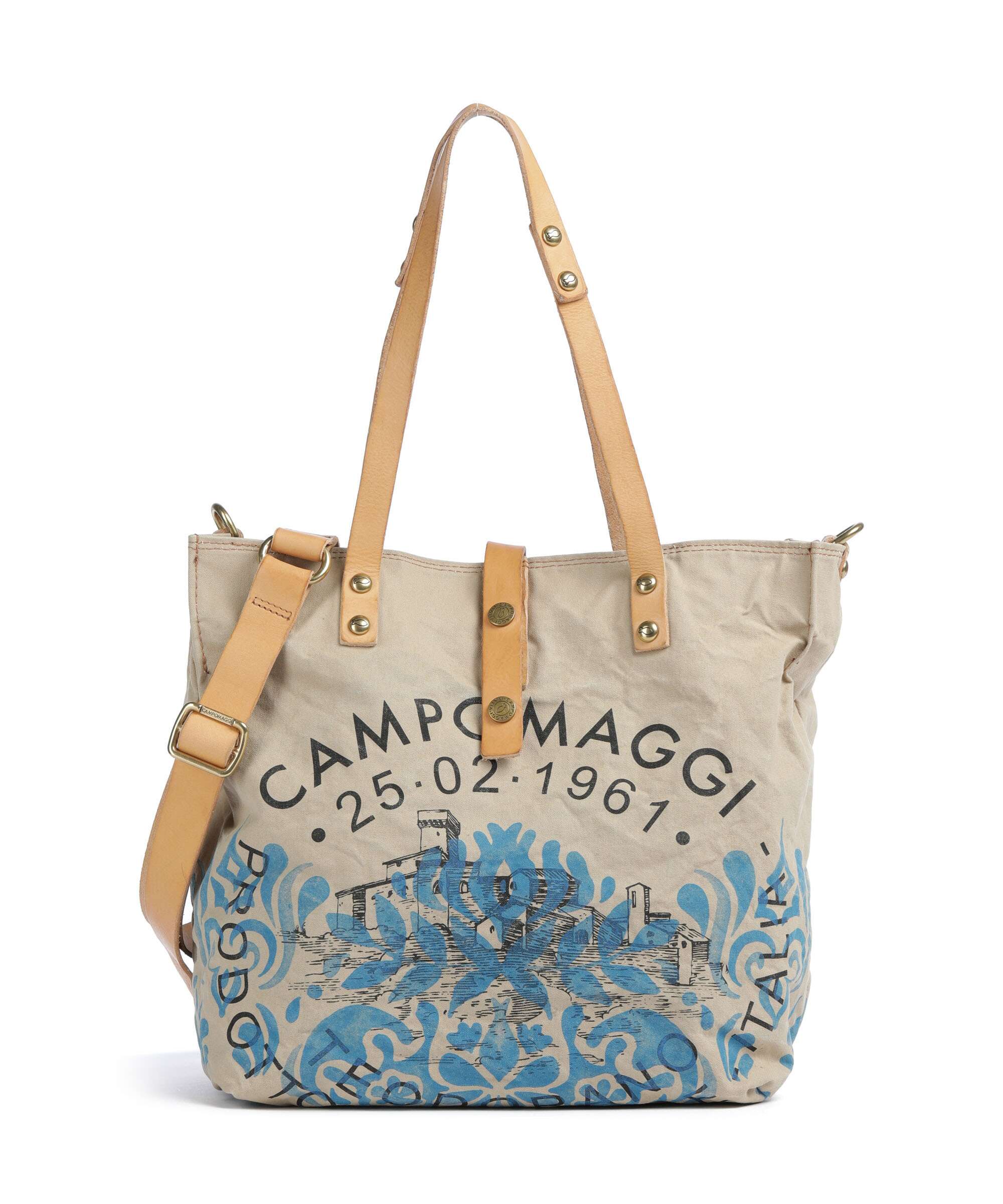 Campomaggi Boodschappentas beige