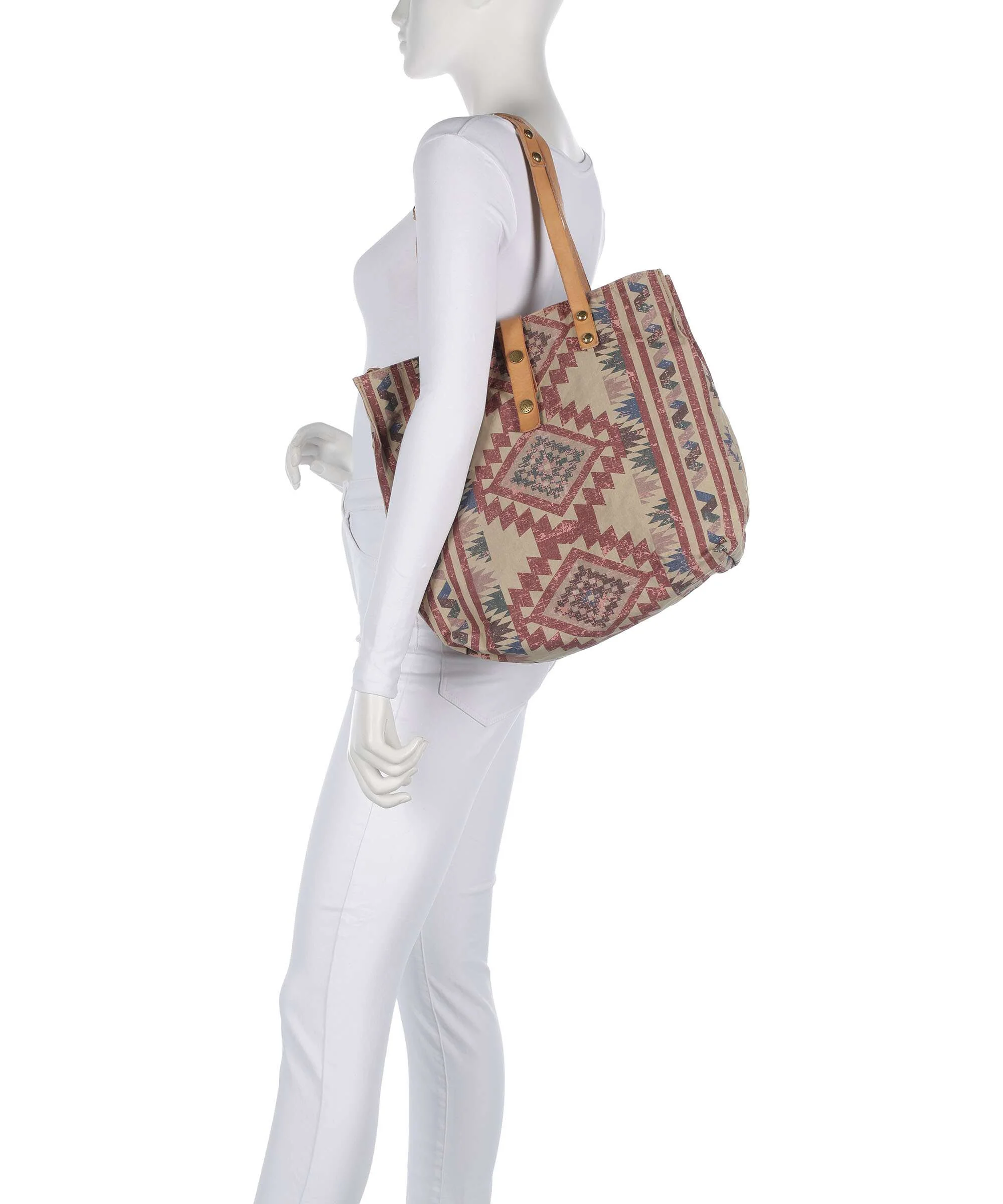 Campomaggi Boodschappentas beige - Image 3