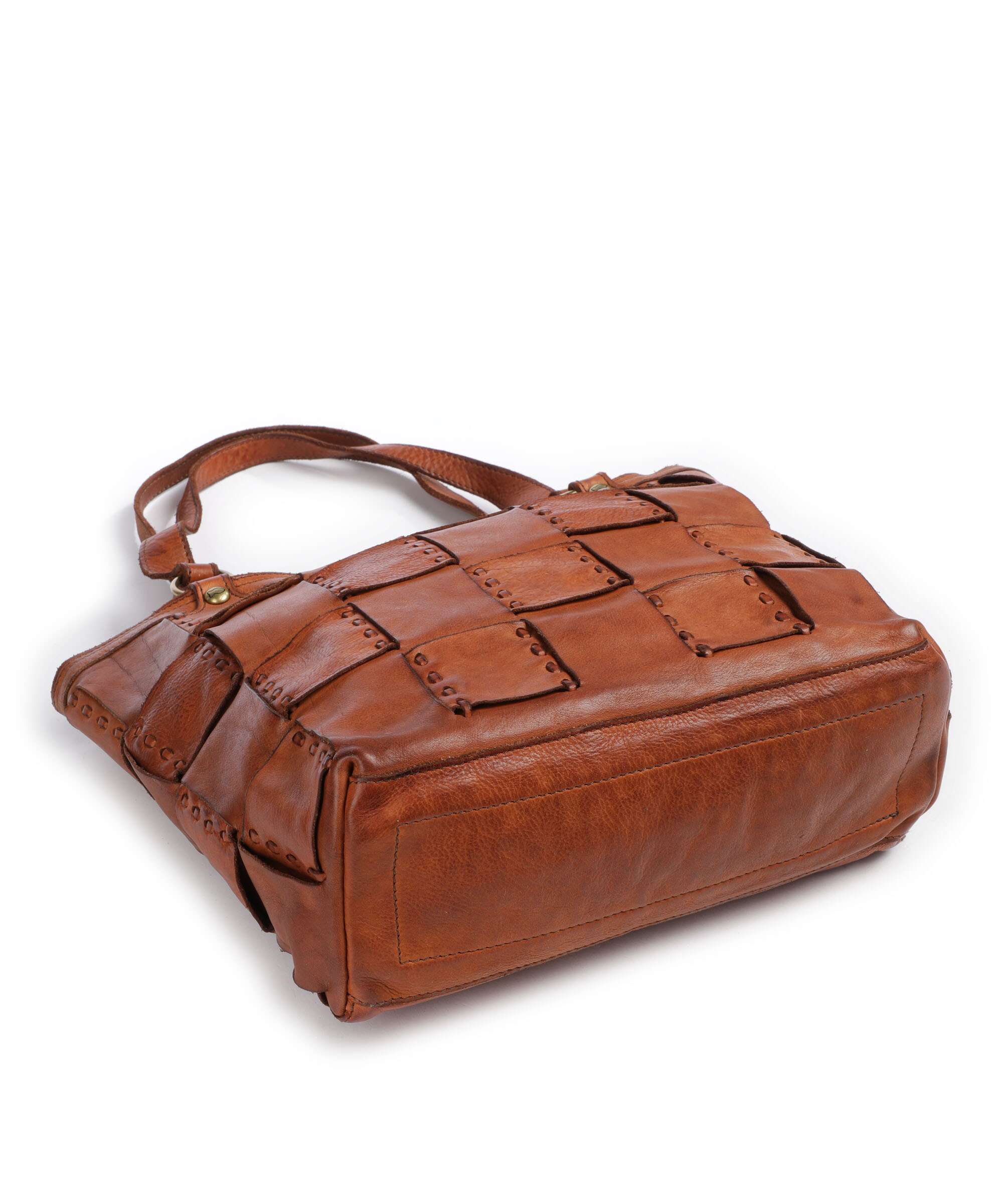 Campomaggi Boodschappentas cognac - Image 5