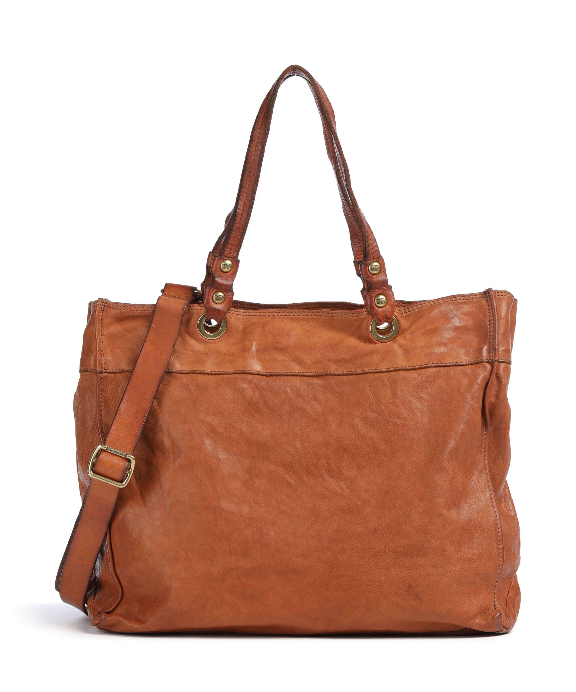 Campomaggi Boodschappentas cognac
