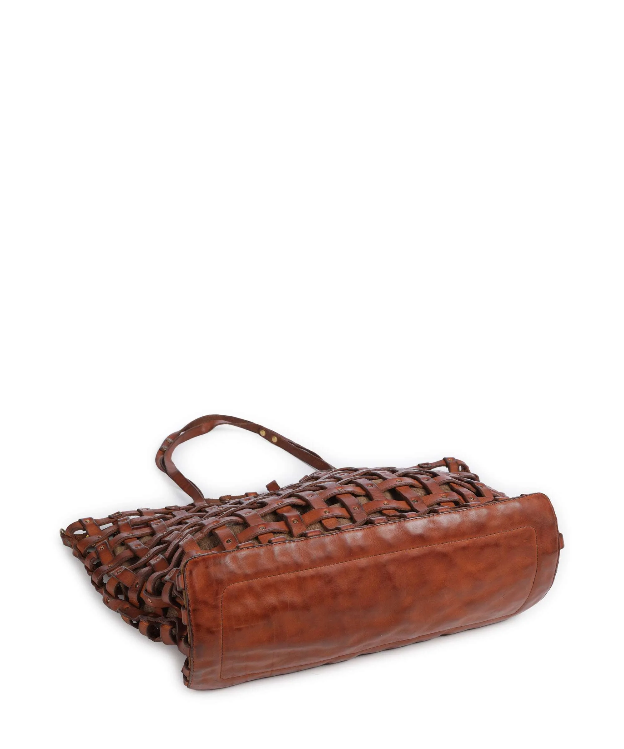 Campomaggi Boodschappentas cognac/bronze - Image 5