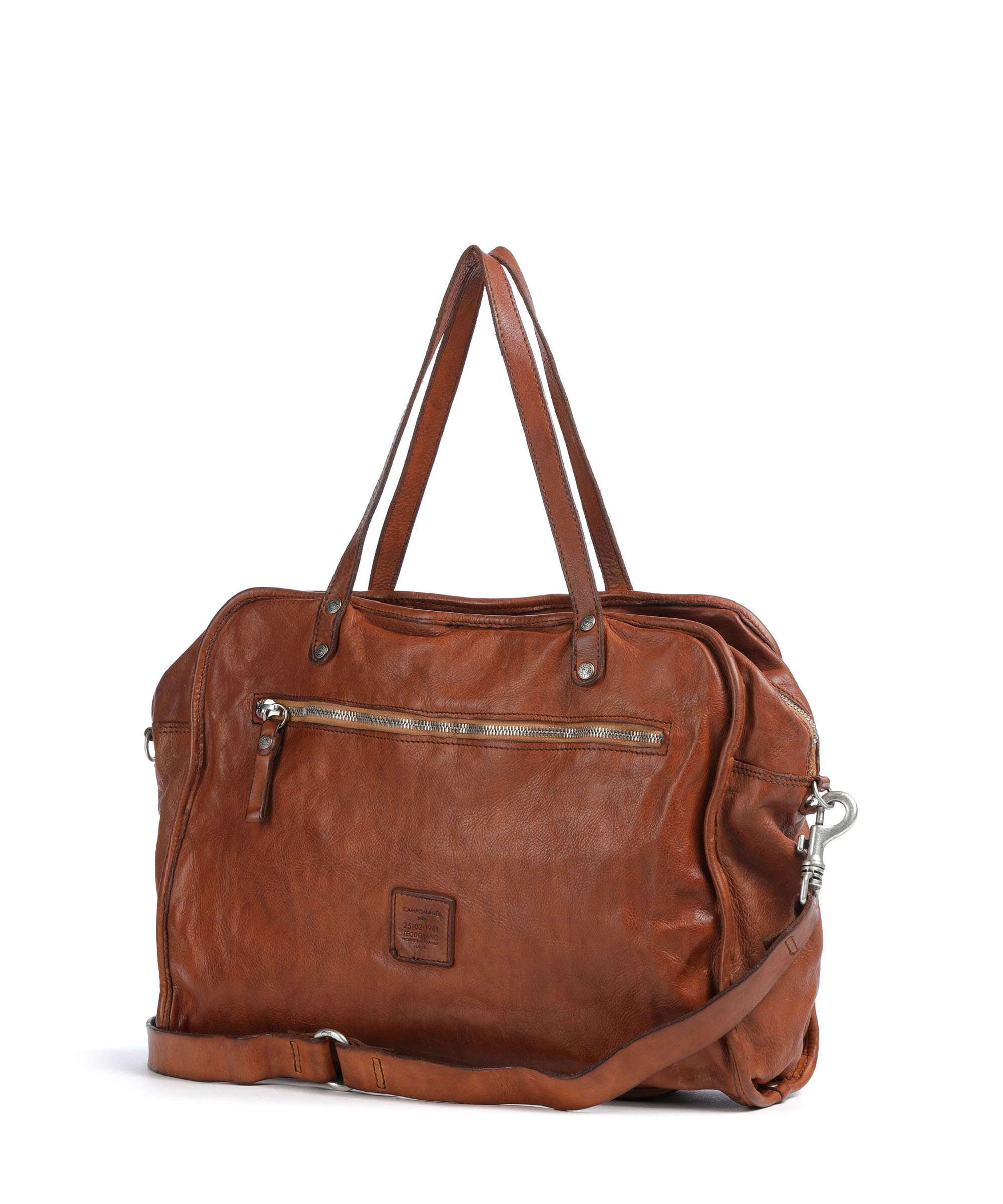Campomaggi Boodschappentas cognac - Image 2