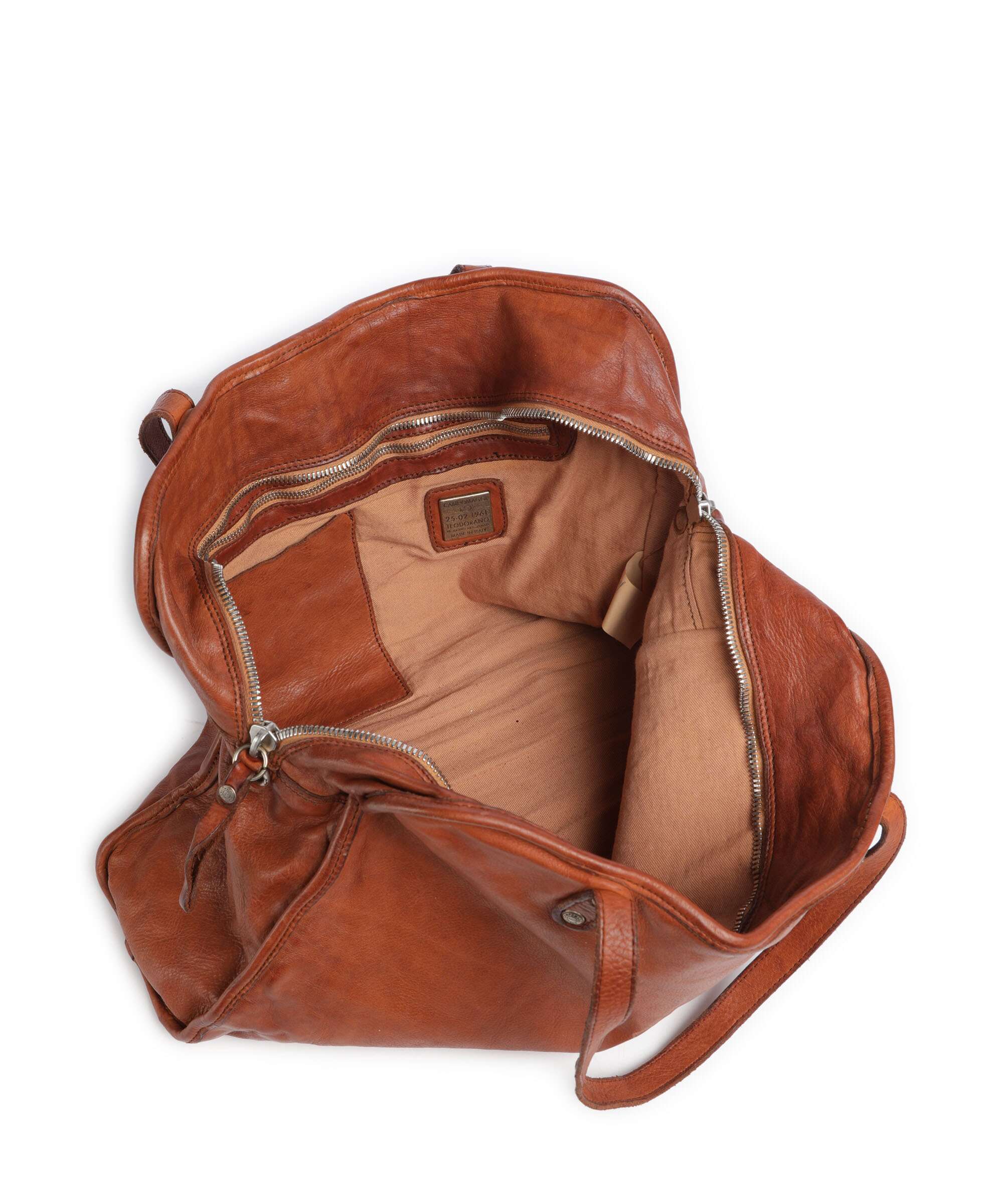 Campomaggi Boodschappentas cognac - Image 6