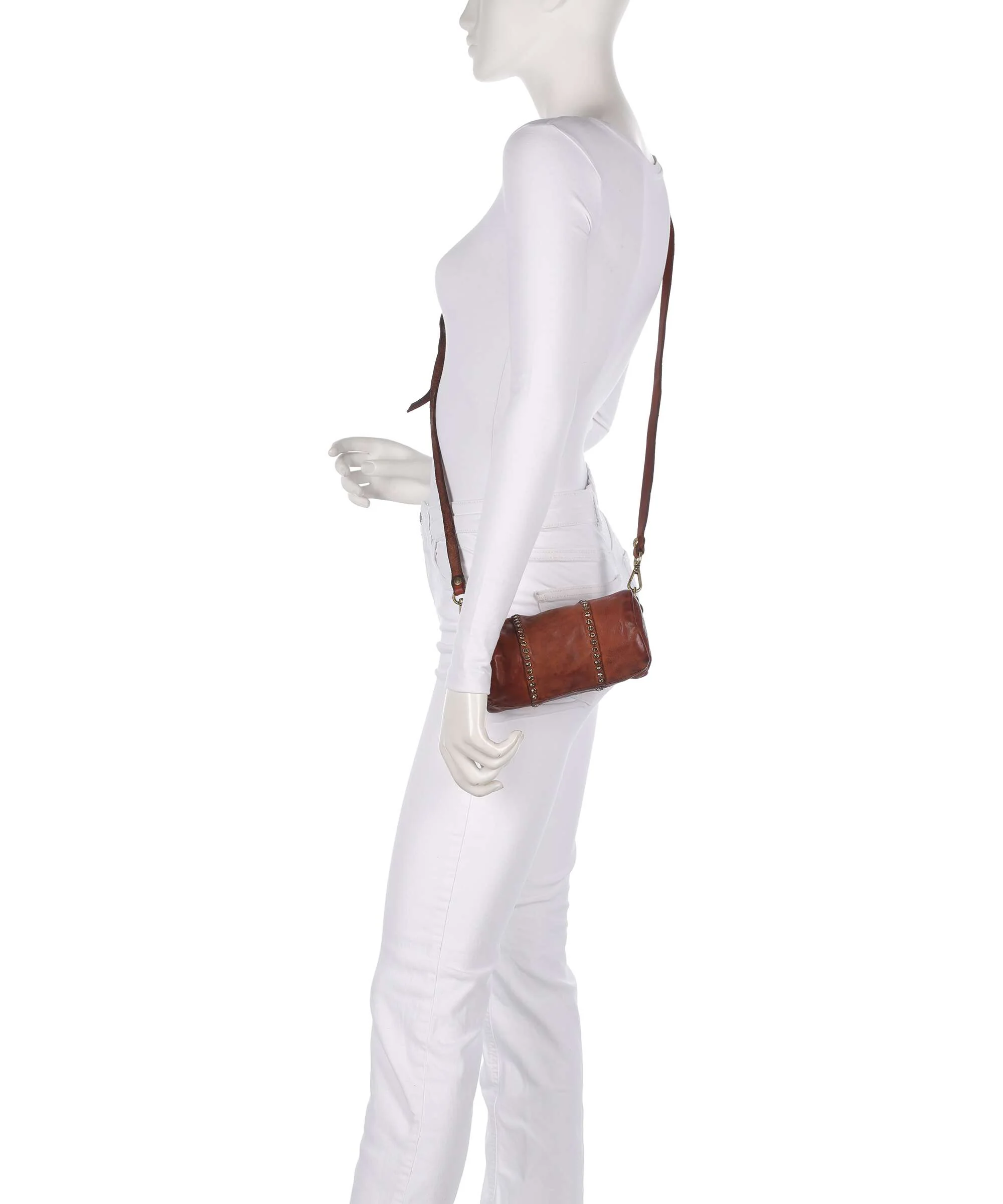 Campomaggi Crossbody tas cognac - Image 3