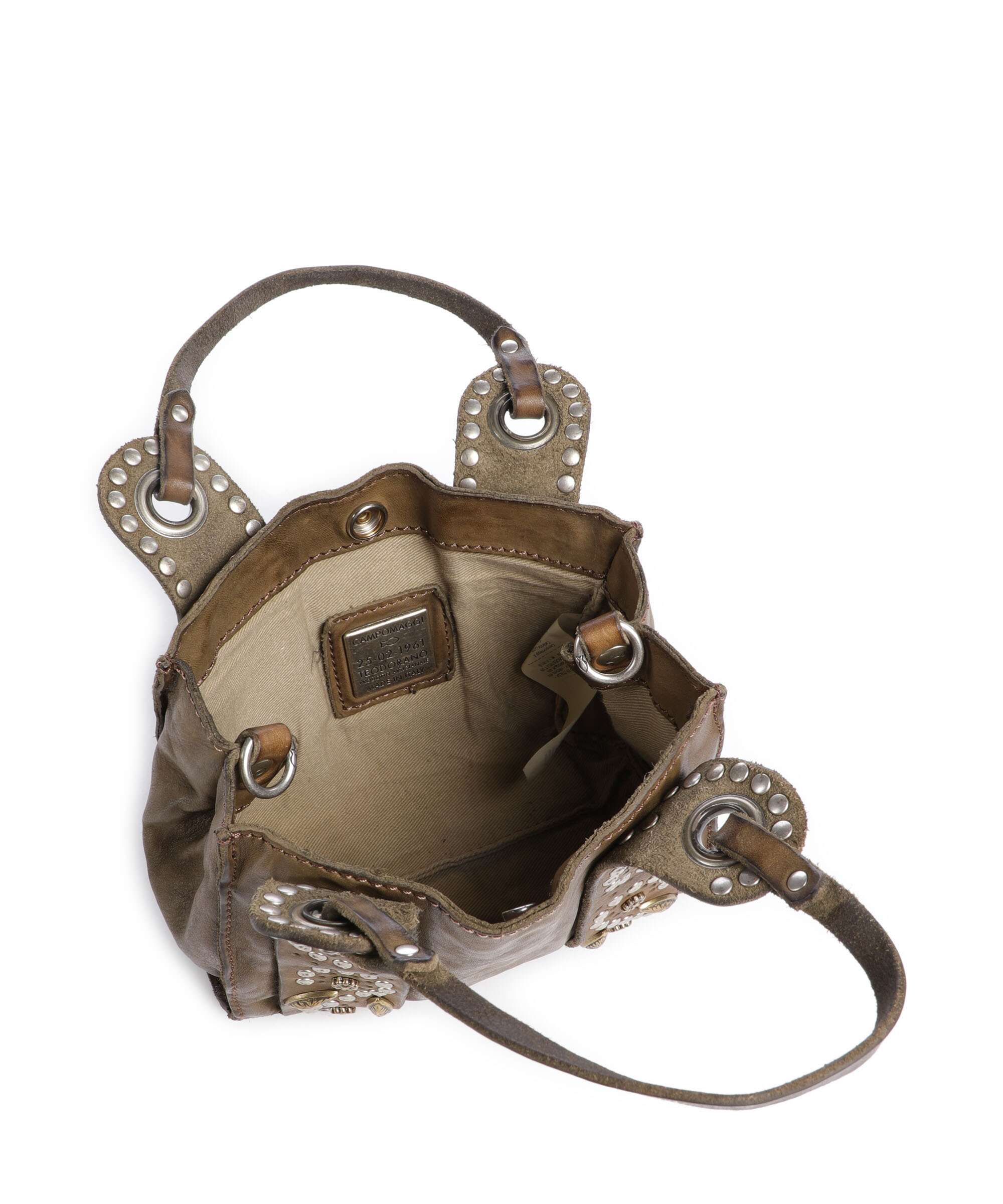 Campomaggi Crossbody tas military - Image 6