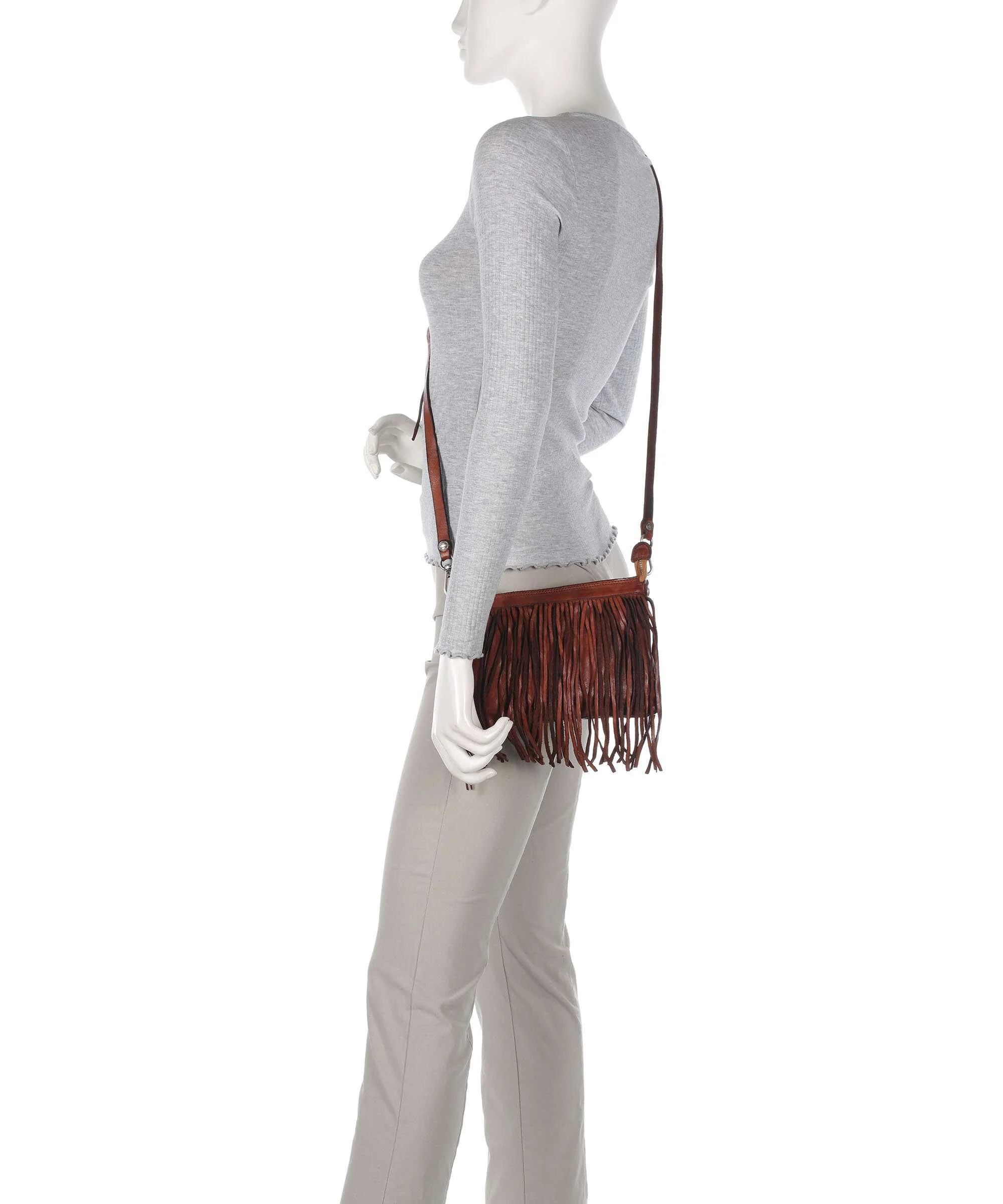 Campomaggi Crossbody tas cognac - Image 3