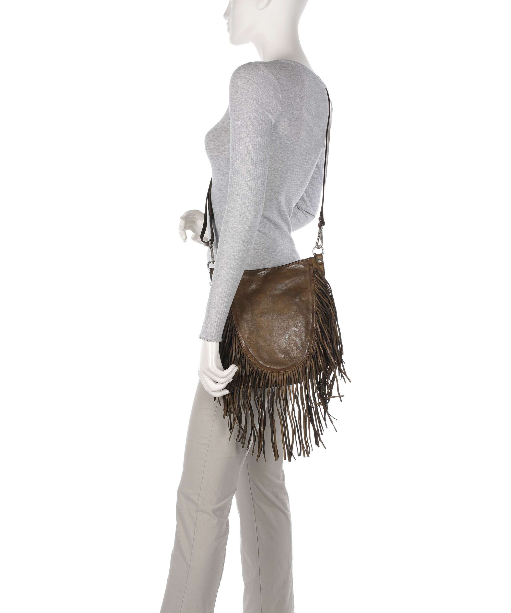 Campomaggi Crossbody tas verde militare - Image 3