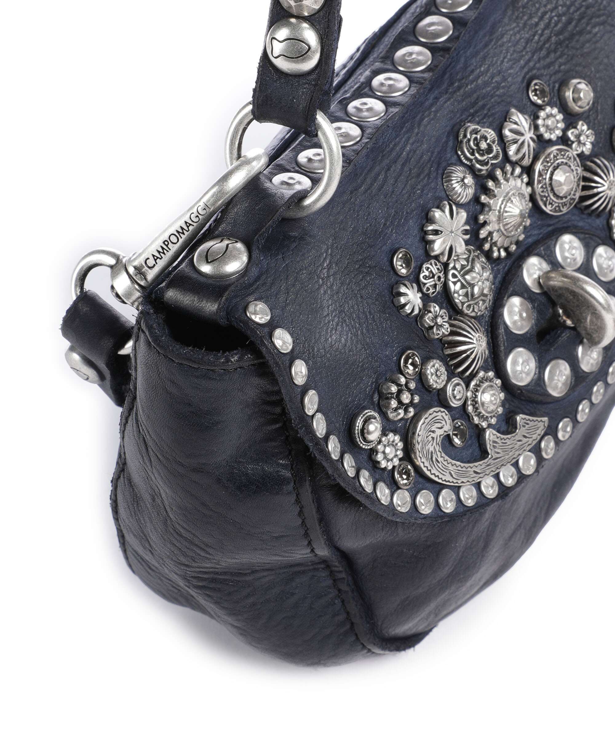 Campomaggi Crossbody tas blue - Image 4