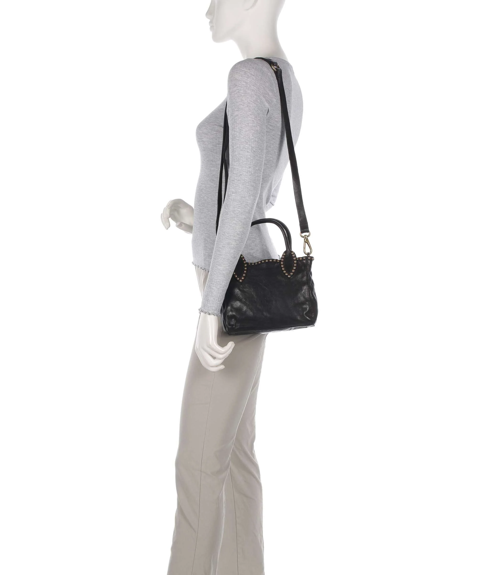 Campomaggi Crossbody tas black - Image 4