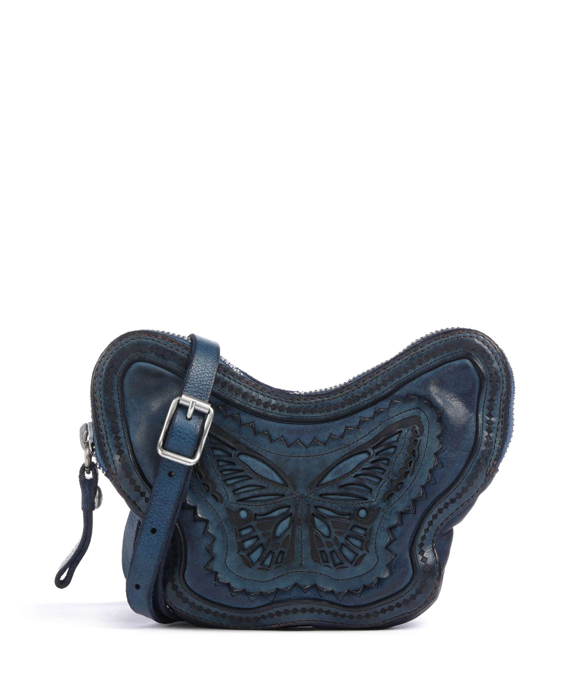 Campomaggi Crossbody tas sapphire